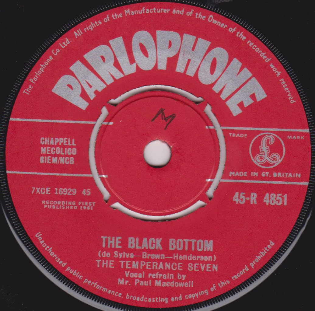 The Temperance Seven – The Charleston (Parlophone 1961) 7" vinyl single VG/-