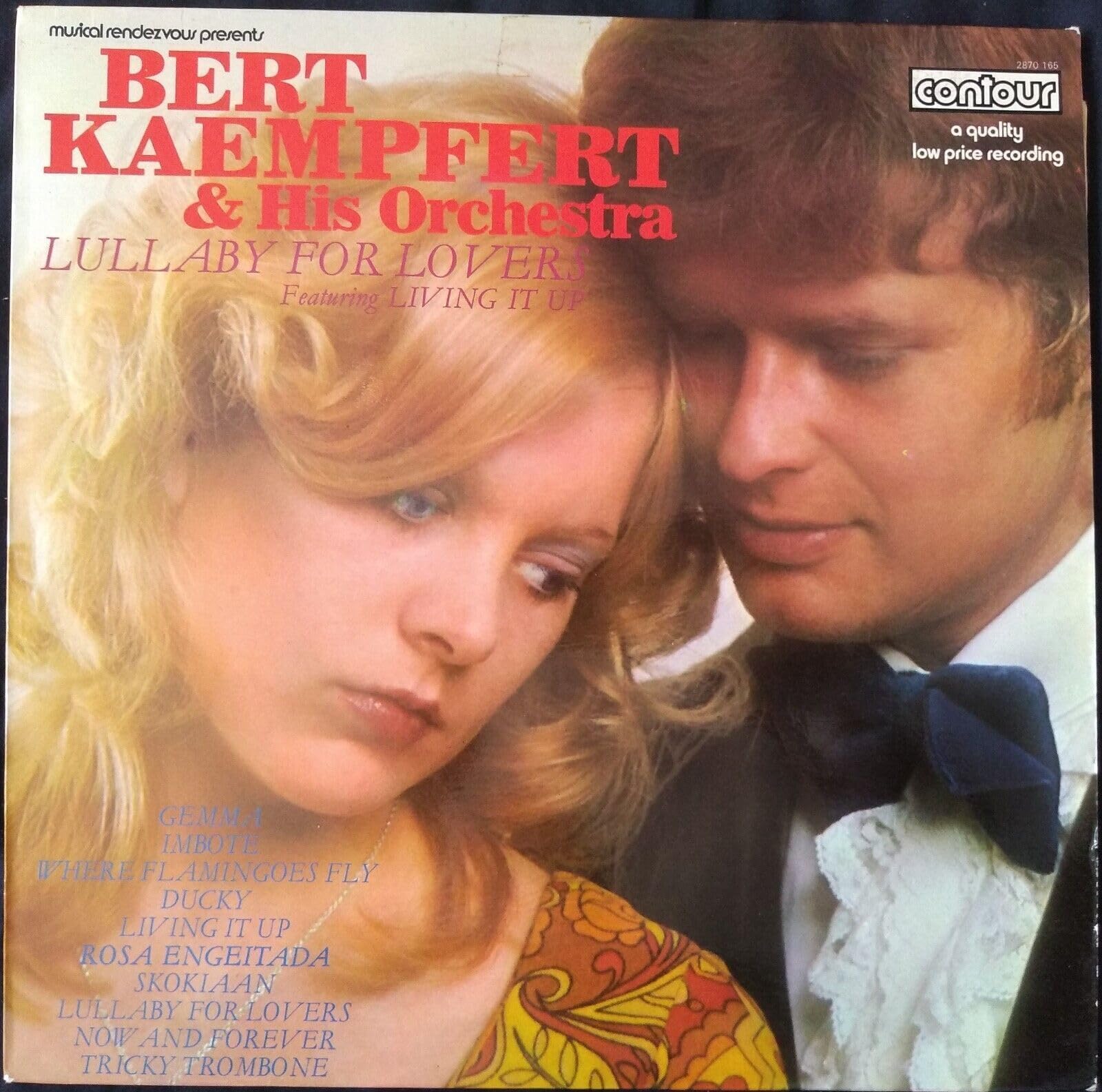Bert Kaempfert & His Orchestra – Lullaby for Lovers (Contour) 12" vinyl LP VG/VG