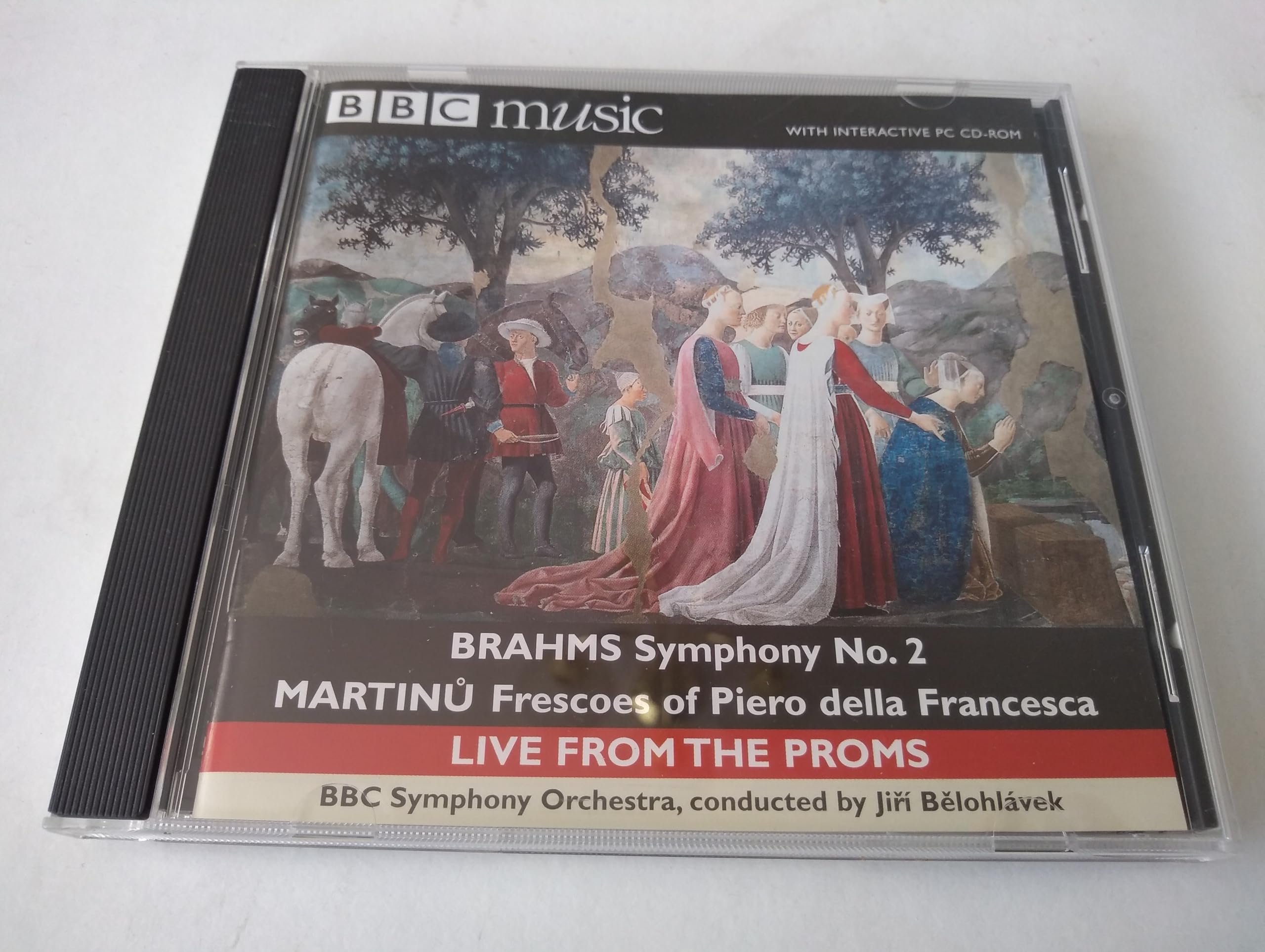 Brahms, Martinu - Symphony No. 2 / Frescoes of Piero della Francesca (1999) CD album