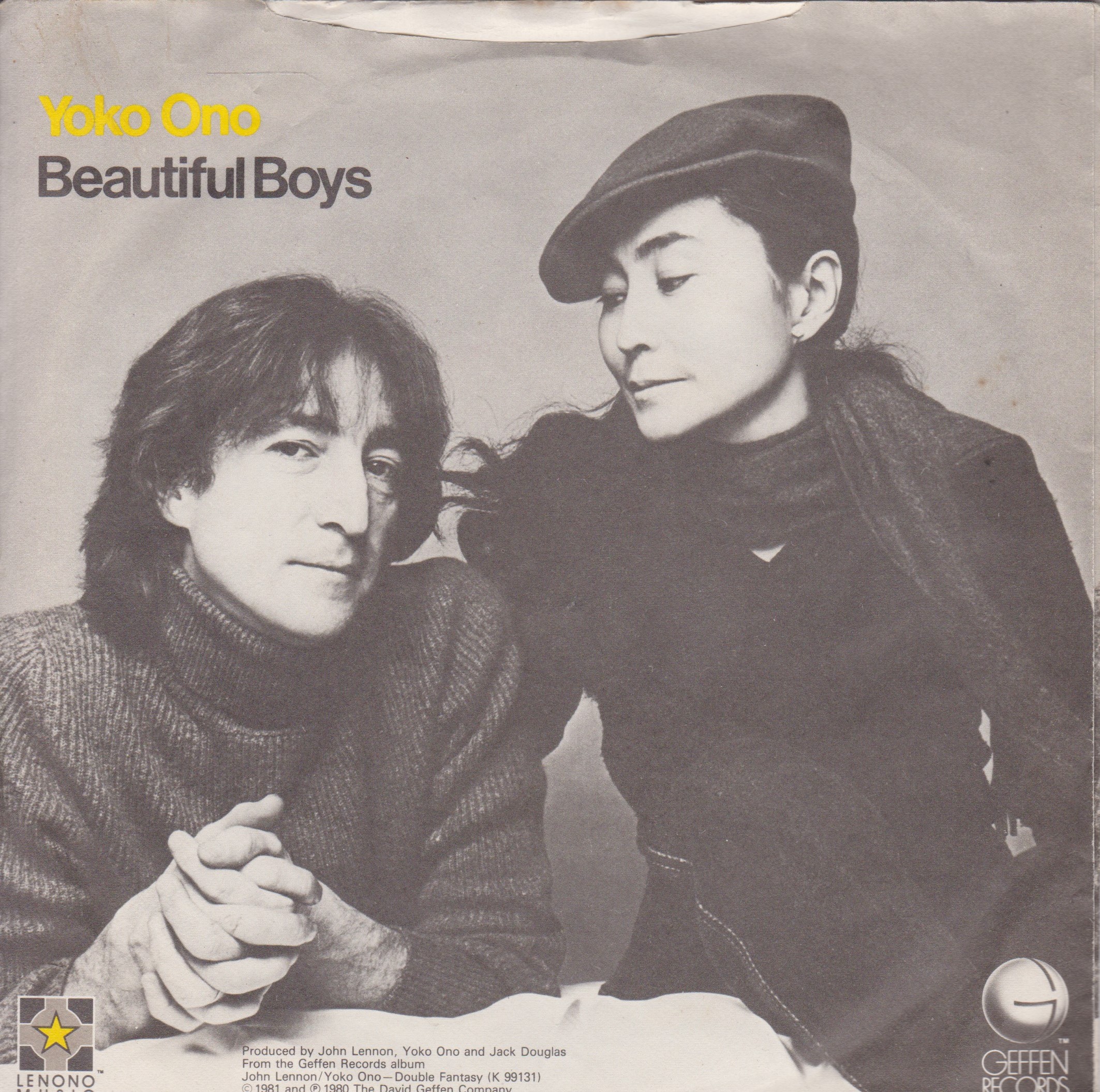 John Lennon – Woman (Geffen 1981) 7" vinyl single VG/VG