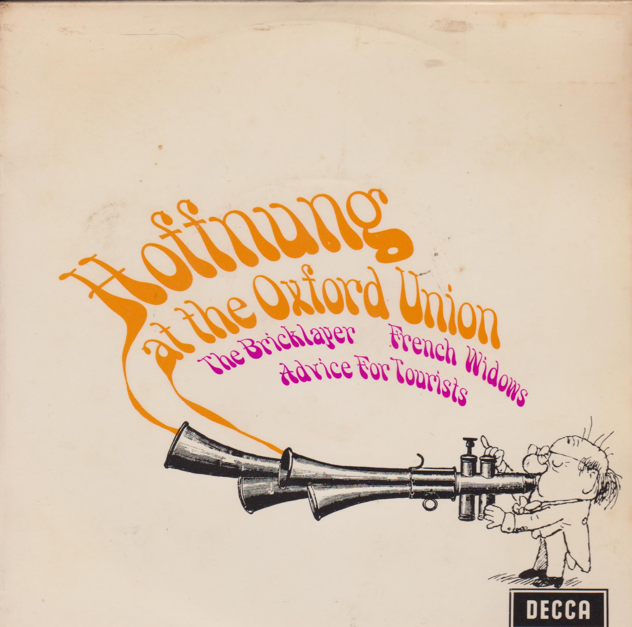 Gerard Hoffnung – Hoffnung At The Oxford Union (Decca 1968) 7" vinyl EP VG/VG