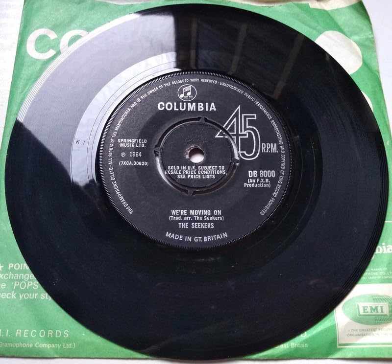 The Seekers – Walk With Me (Columbia ) 7" vinyl single VG/VG