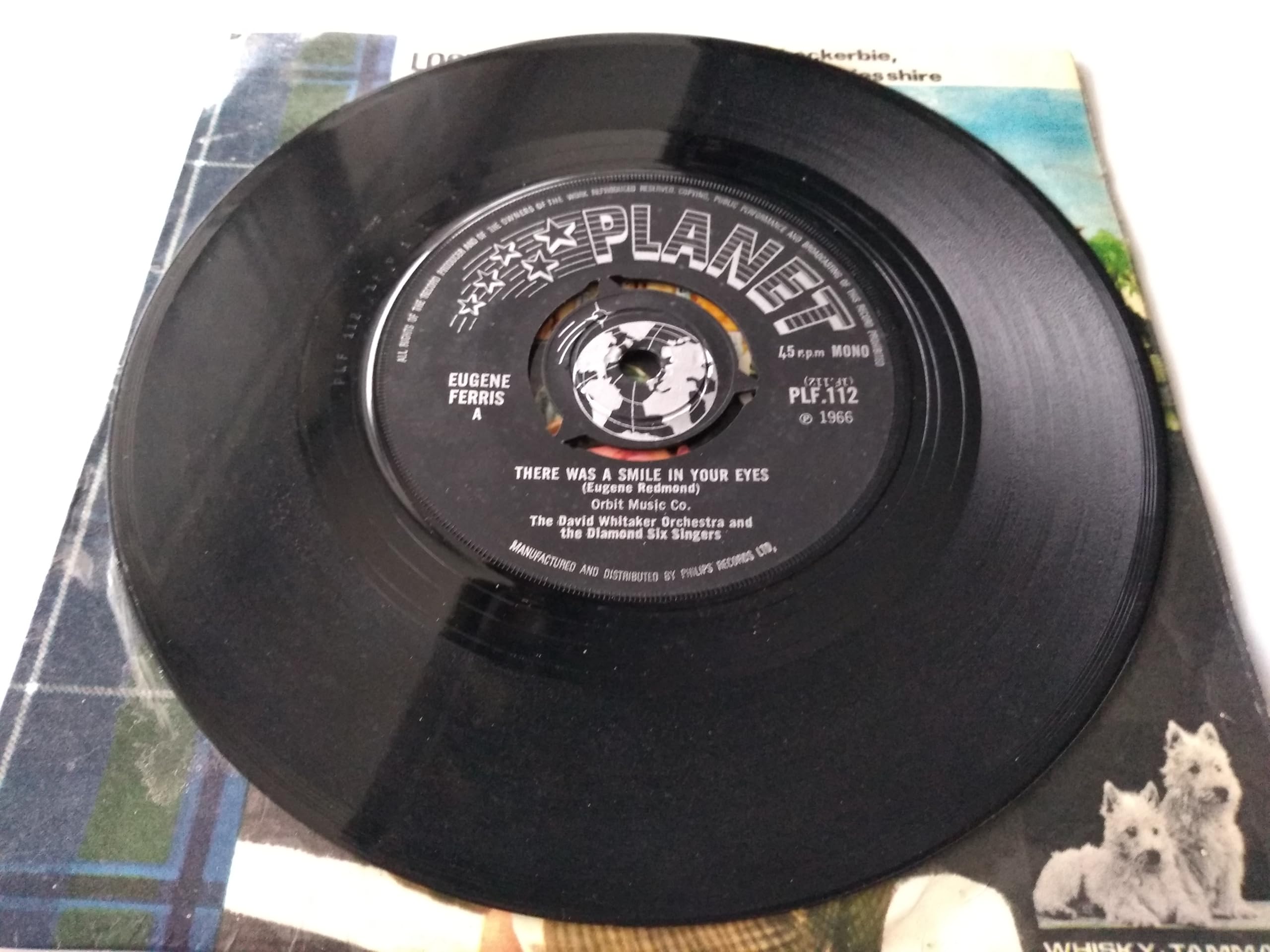 Eugene B. Ferris ‎– There Was A Smile In Your Eyes (Planet 1966) 7" vinyl single VG/VG