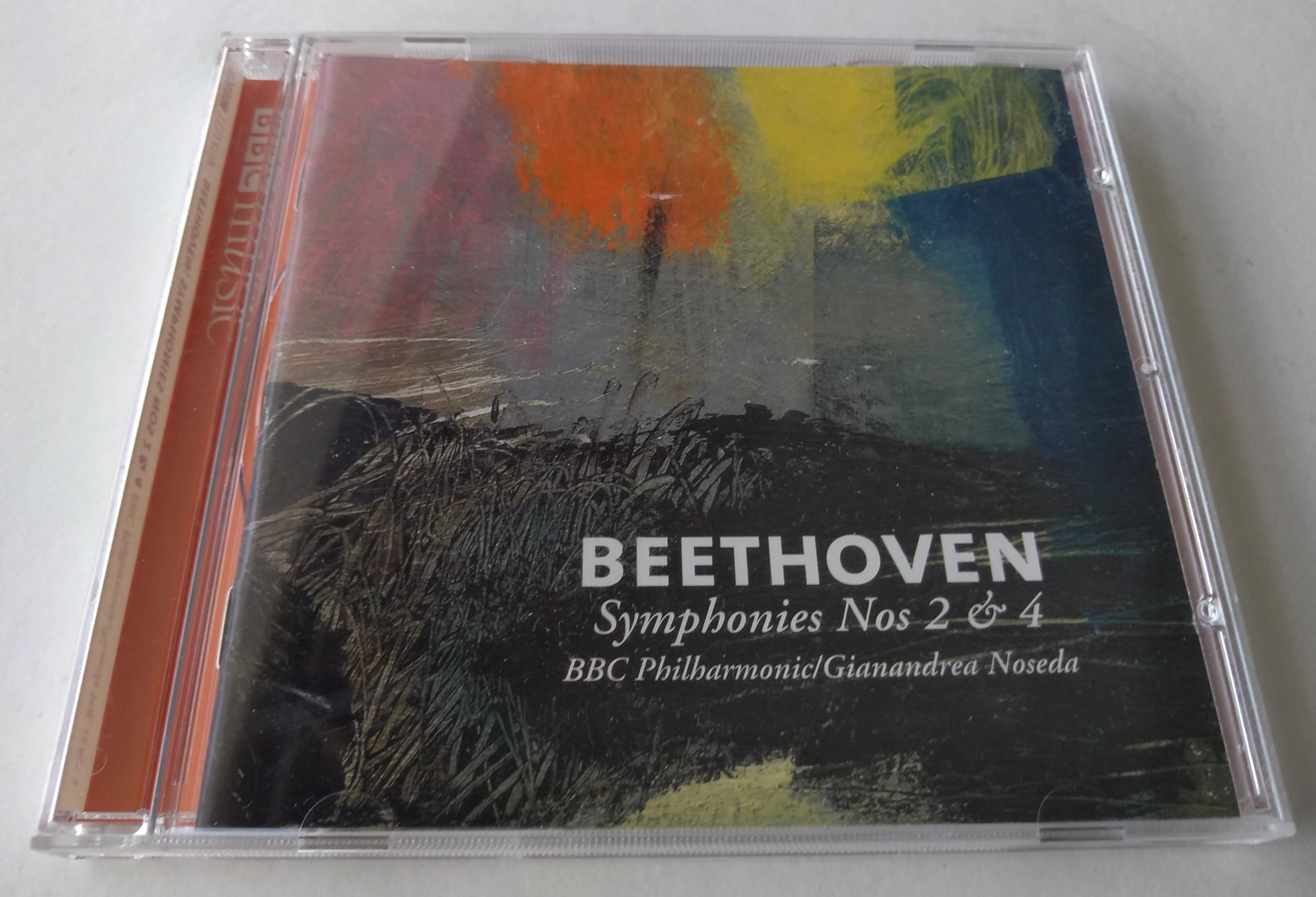 Beethoven - Symphonies Nos 2 & 4 (BBC Philharmonic, Gianandrea Noseda) (2004) CD album