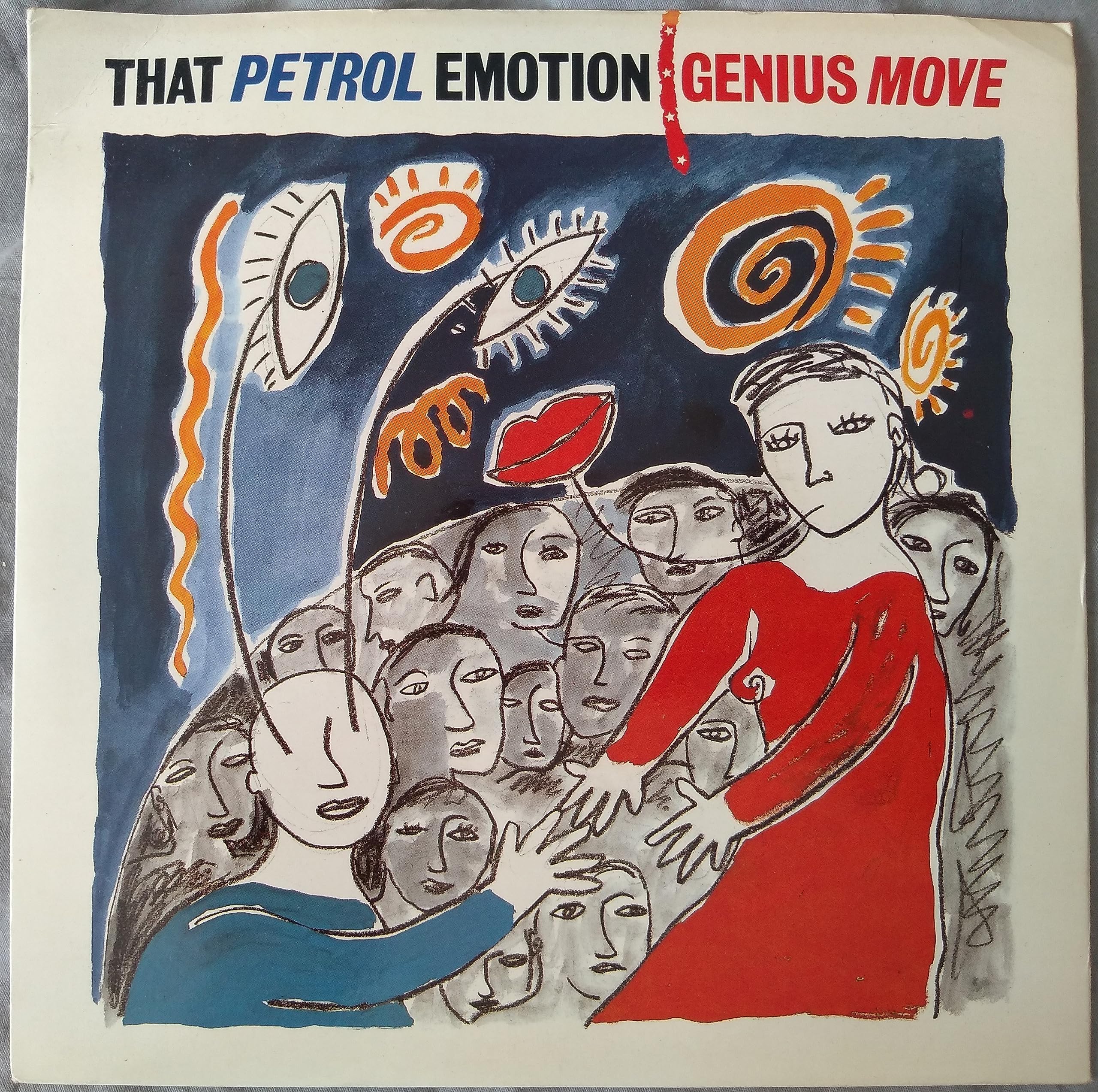 That Petrol Emotion - Genius Move (Virgin 1987) 7" vinyl single VG/VG
