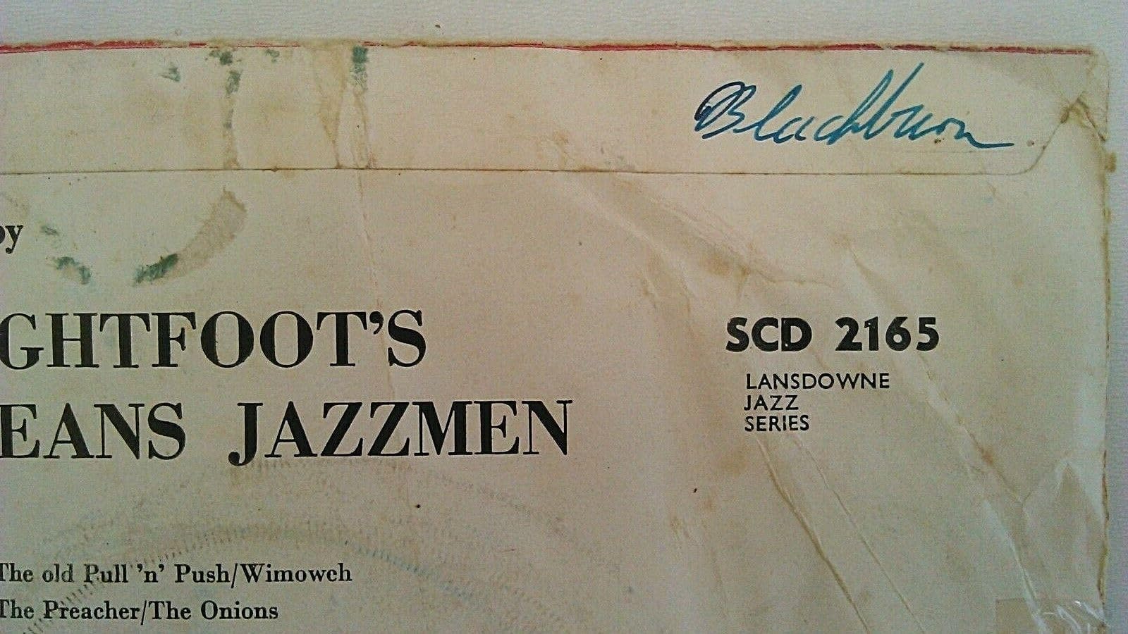 Terry Lightfoot's New Orleans Jazzmen - King Kong Riverside Blues (Columbia 1961) 7" vinyl single VG/P