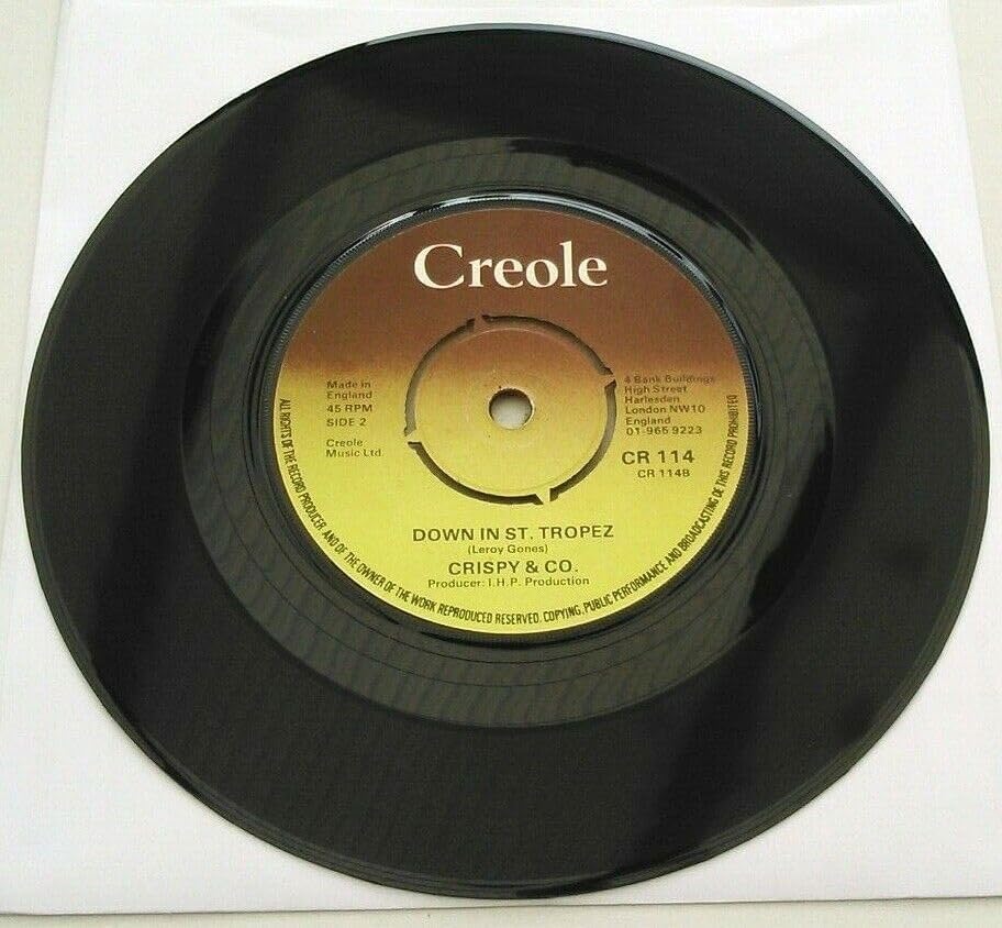 Crispy & Co. - Get It Together (Creole) 7" vinyl single VG/-