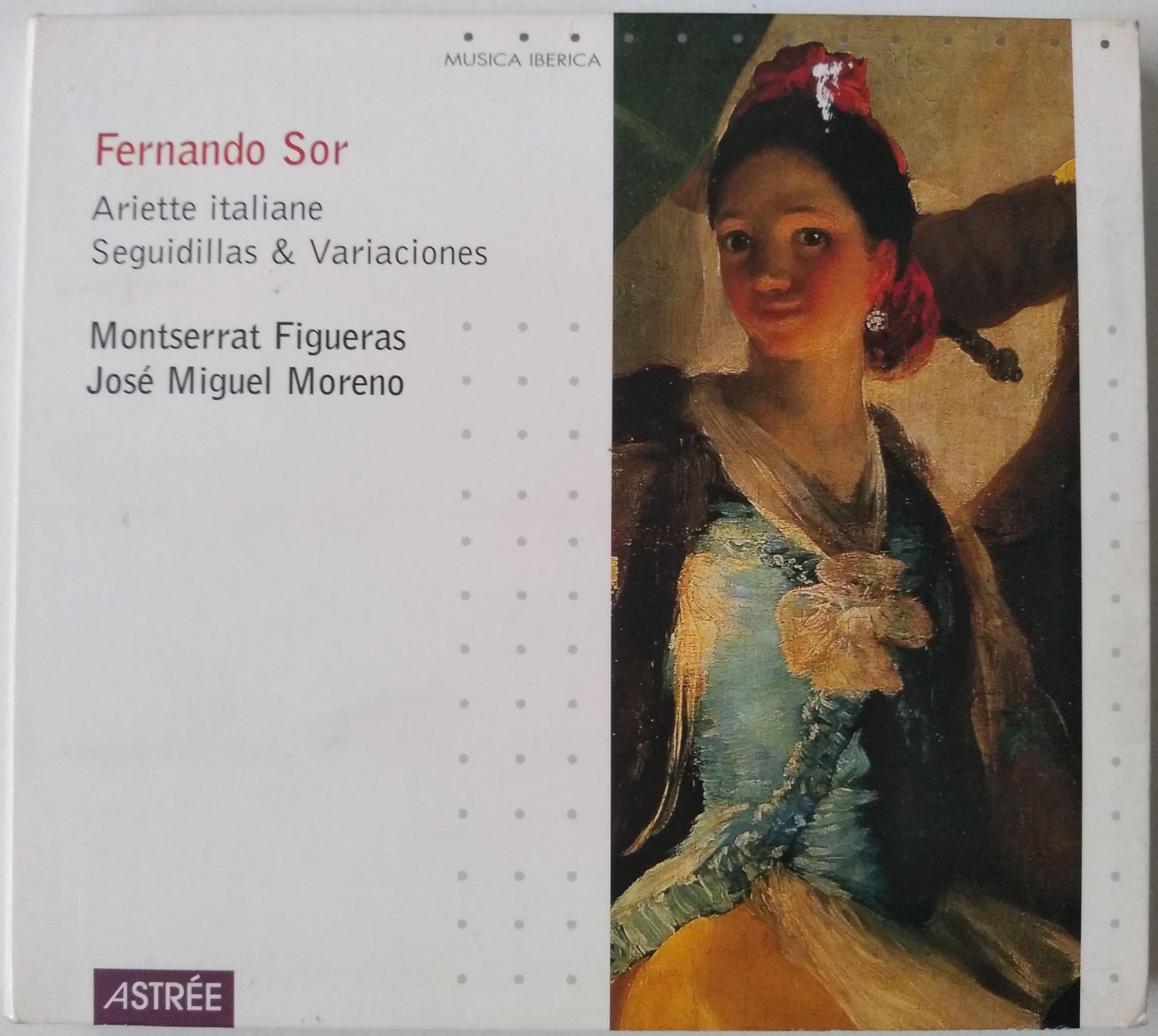 Fernando Sor, Montserrat Figueras, José Miguel Moreno - Ariette italiane, Seguidillas & Variaciones (1999) CD album