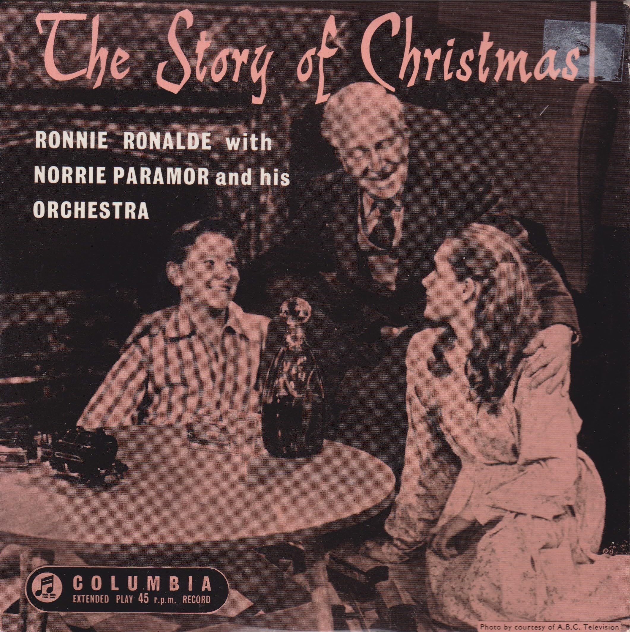 Ronnie Ronalde With Norrie Paramor And His Orchestra – The Story Of Christmas (Columbia 1958) 7" vinyl EP VG/VG