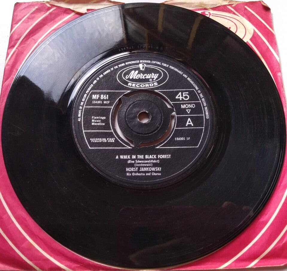 Horst Jankowski - A Walk In The Black Forest (Mercury 1965) 7" vinyl single VG/VG