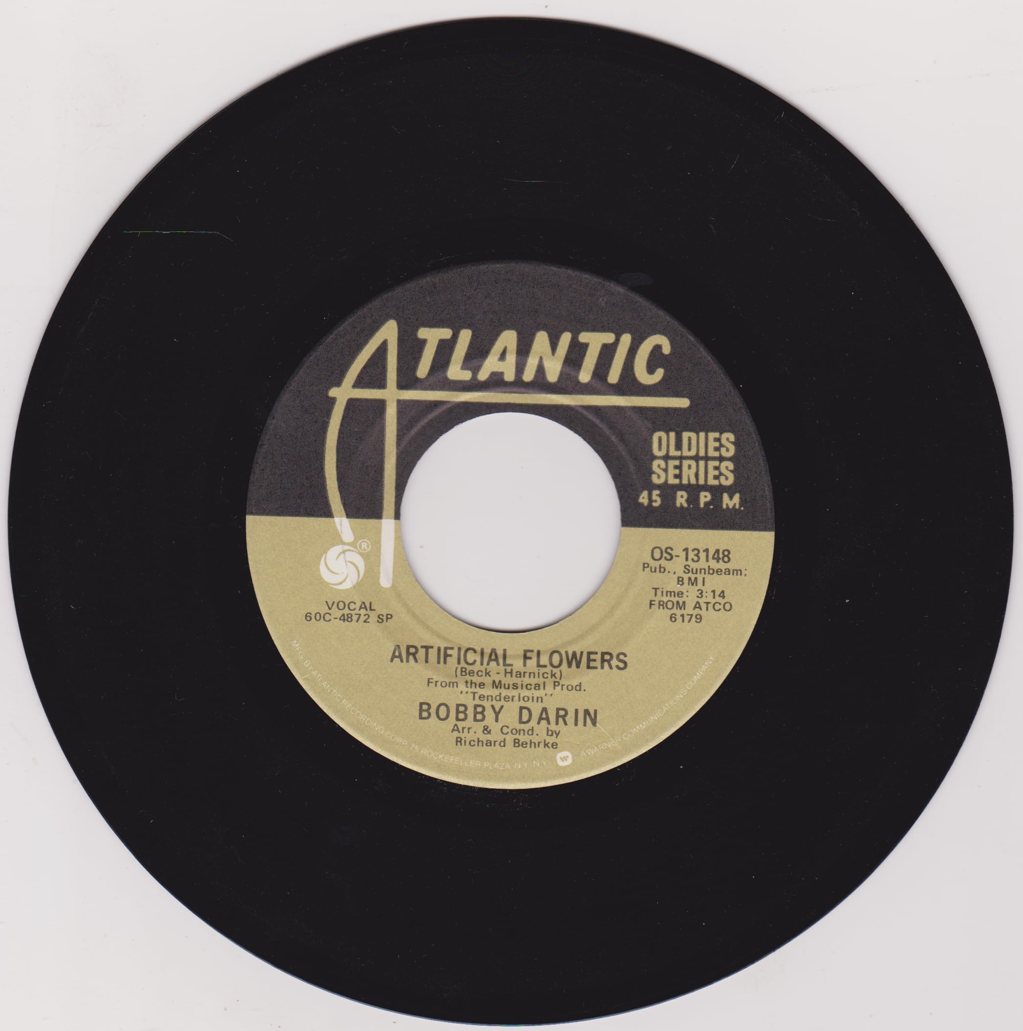 Bobby Darin – Multiplication (Atlantic) 7" US vinyl single VG/VG jukebox centre