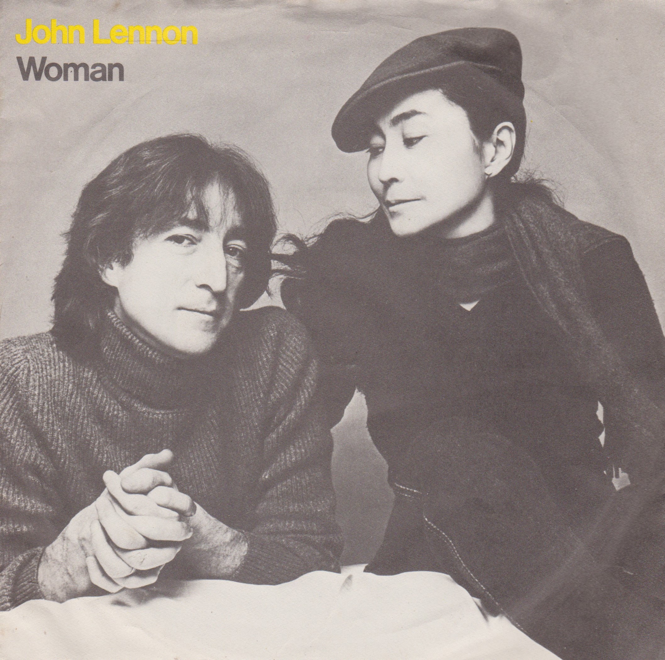 John Lennon – Woman (Geffen 1981) 7" vinyl single VG/VG