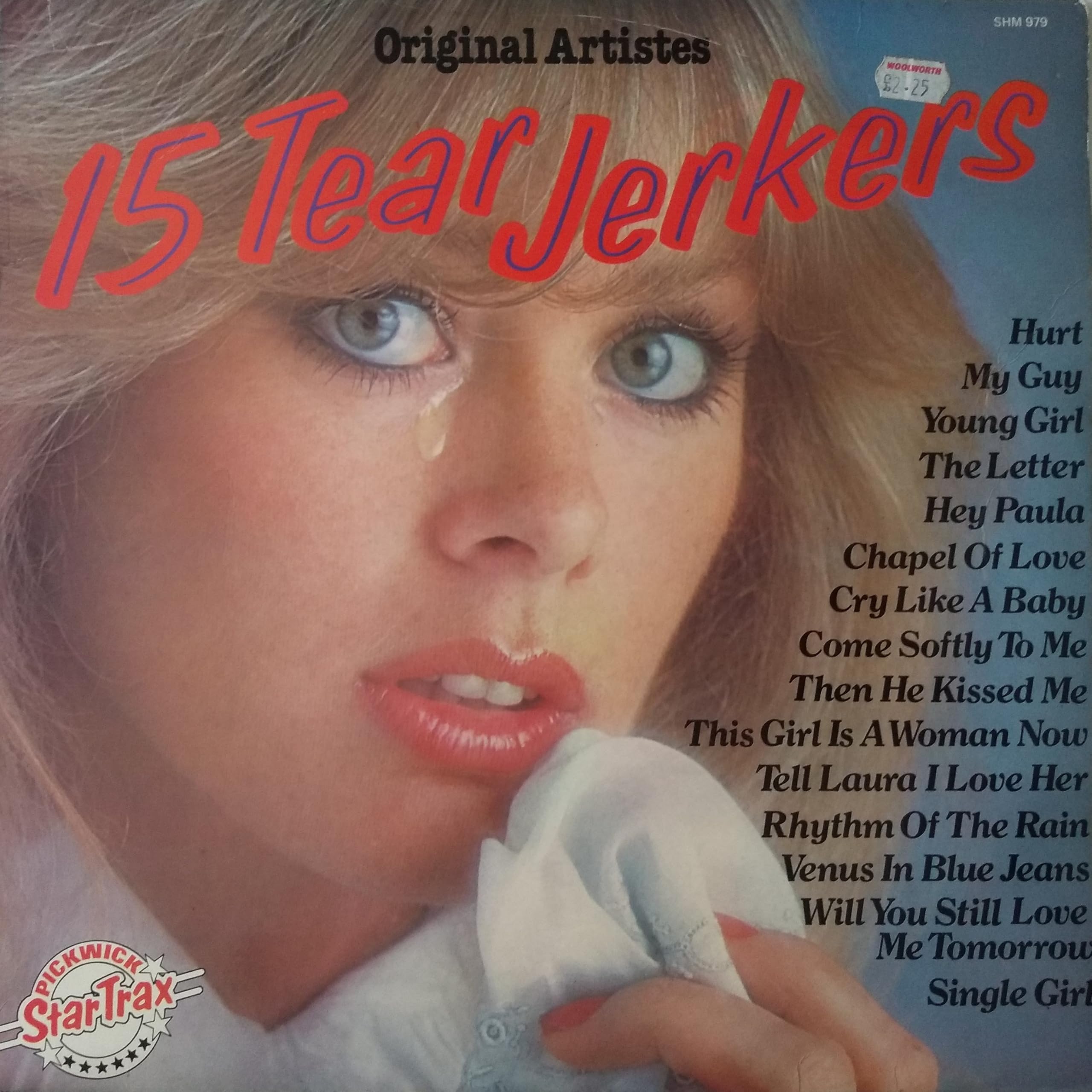 Various - 15 Tear Jerkers (Pickwick 1979) 12" vinyl LP VG/VG
