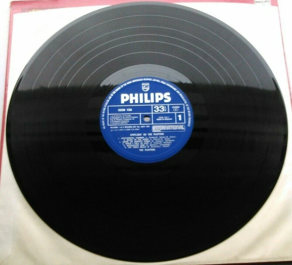 Platters – Spotlight On The Platters (Philips, 1975) 2x12" vinyl LP VG/VG