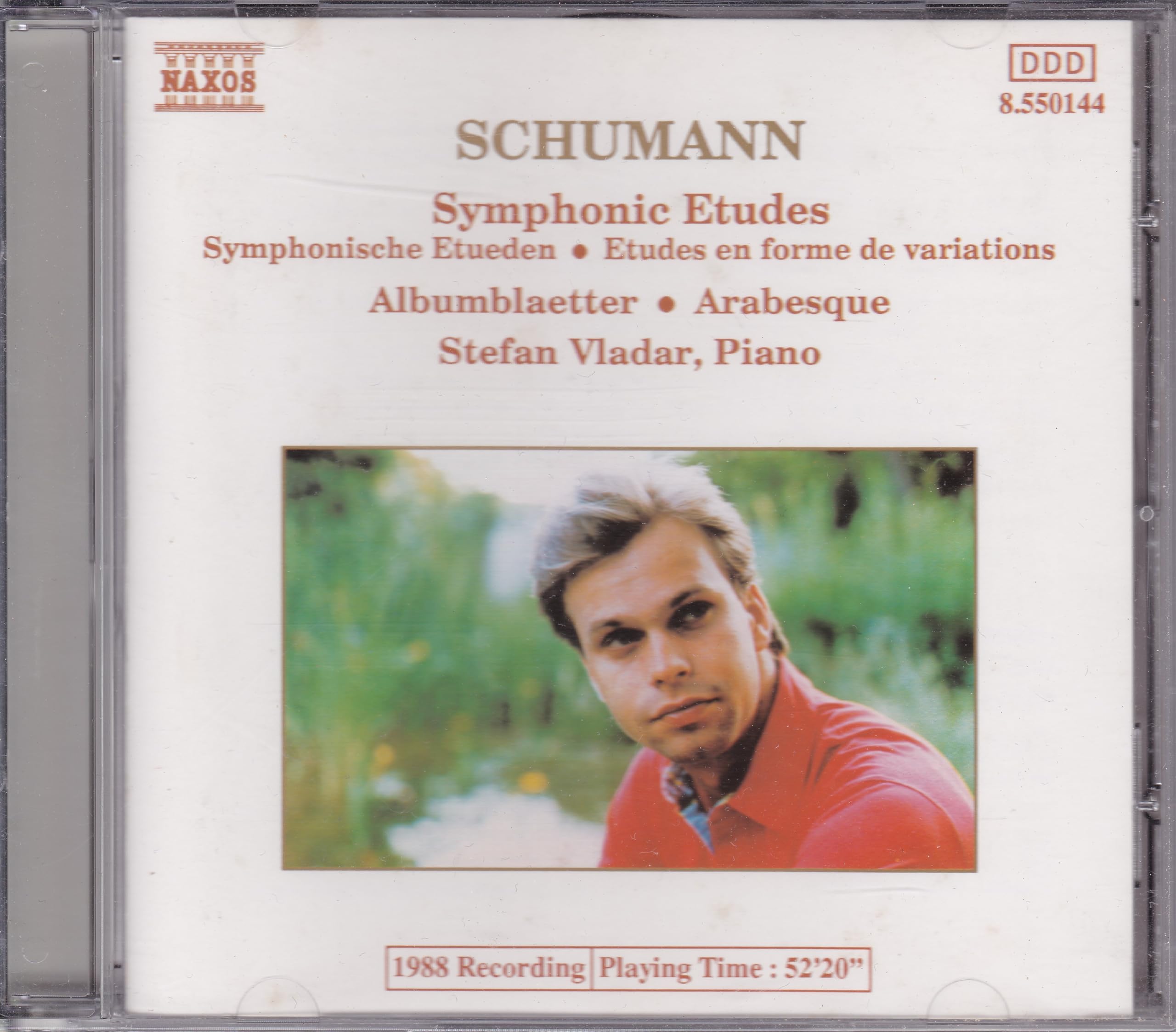 Schumann, Stefan Vladar – Symphonic Etudes (1988) CD album