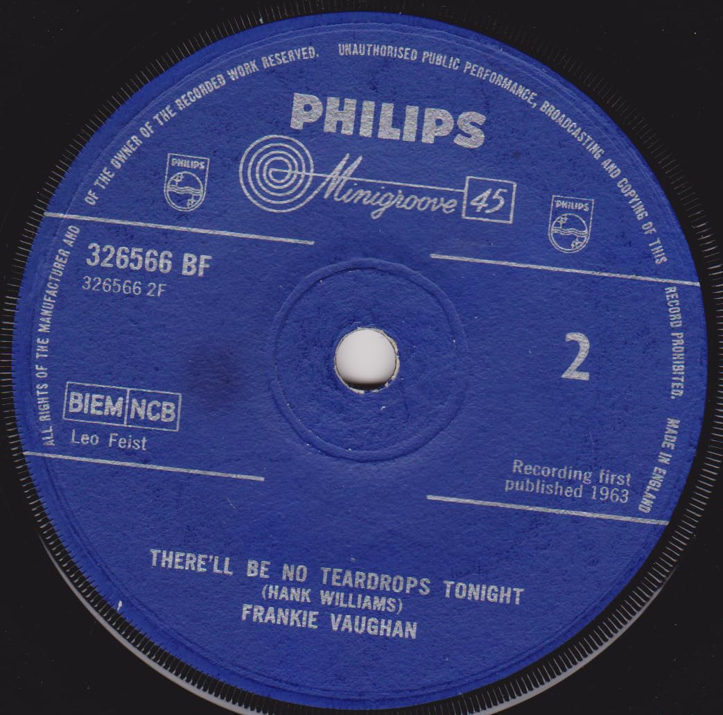 Frankie Vaughan - Loop De Loop (Philips 1963) 7" vinyl single VG/-