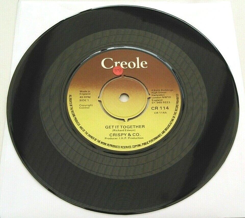 Crispy & Co. - Get It Together (Creole) 7" vinyl single VG/-