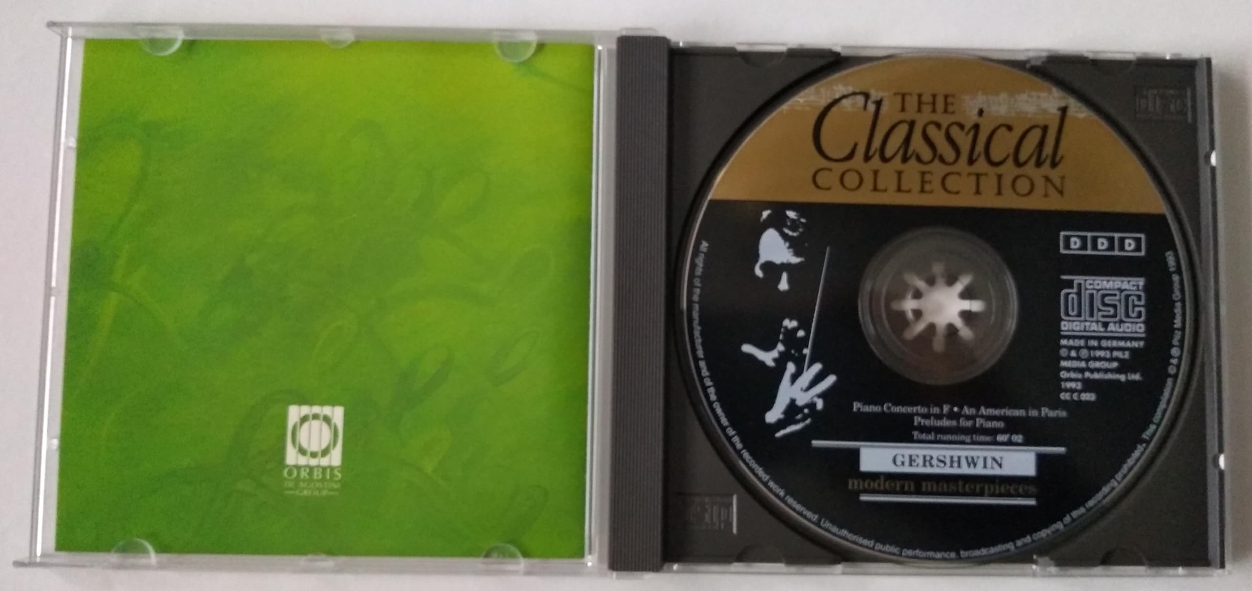 Gershwin - Modern Masterpieces (1993) CD album