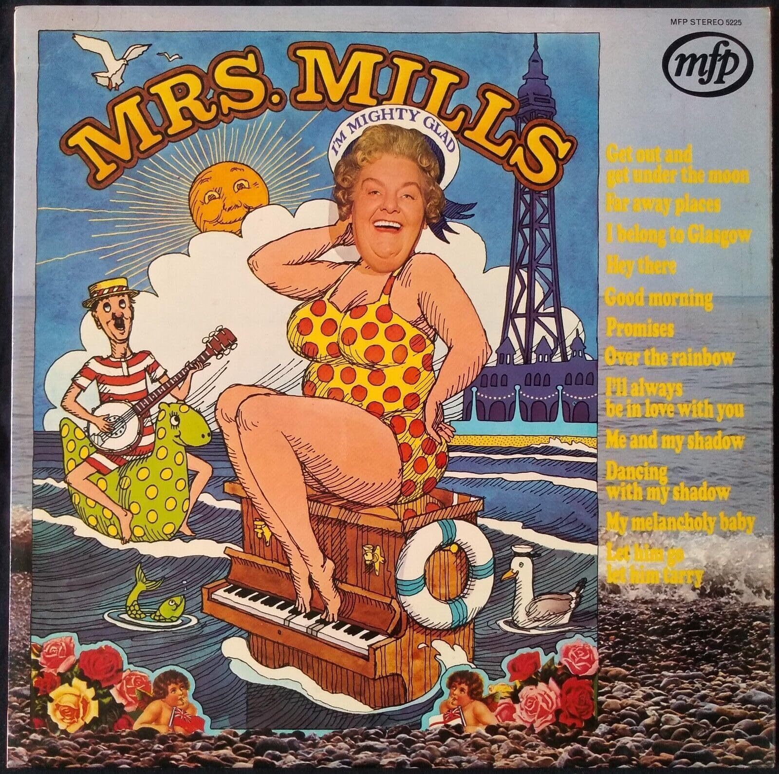 Mrs. Mills – I'm Mighty Glad (MFP) 12" vinyl LP VG/VG