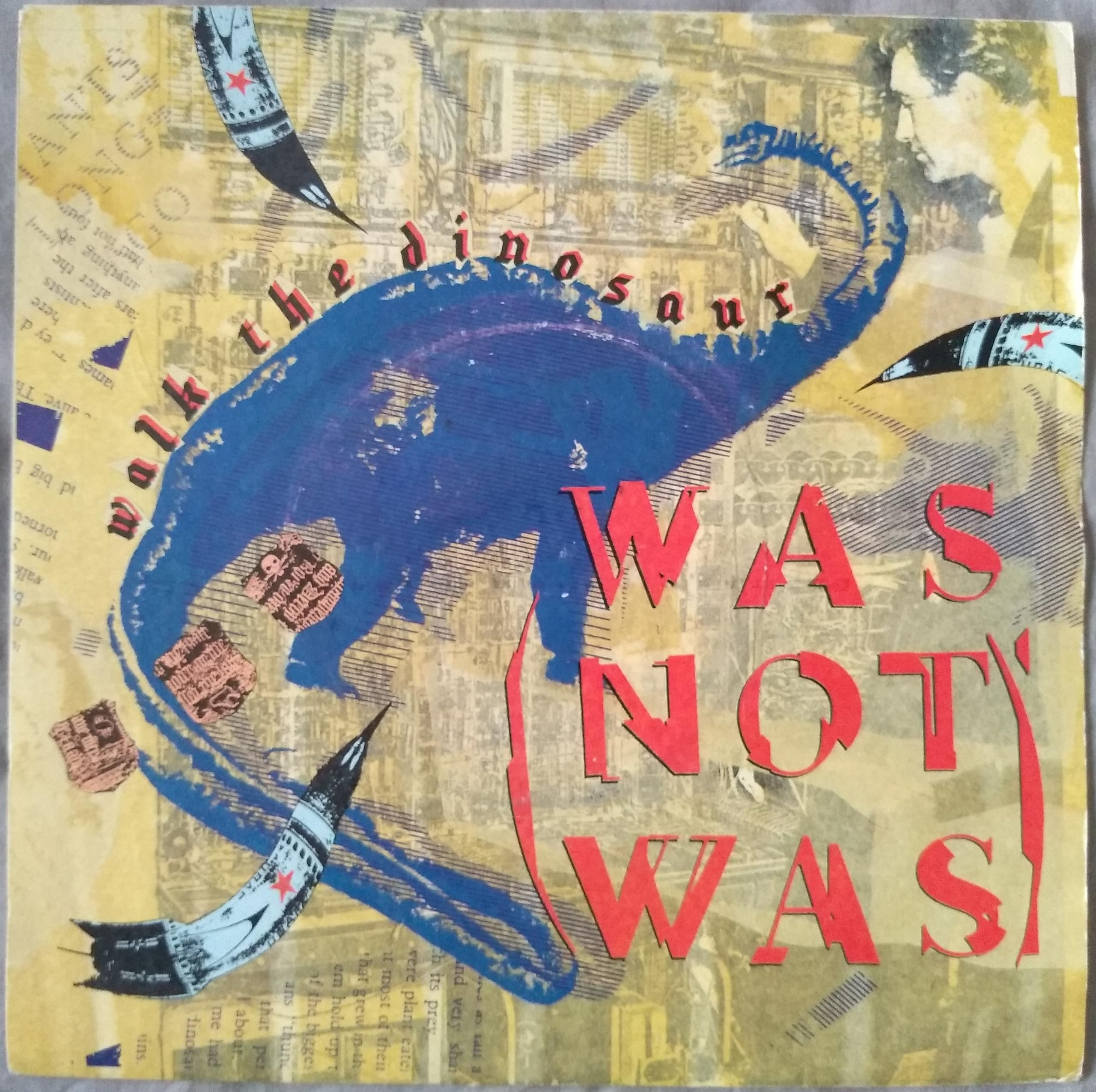Was (Not Was) – Walk the Dinosaur (Fontana 1987) 7" vinyl single VG/VG jukebox centre