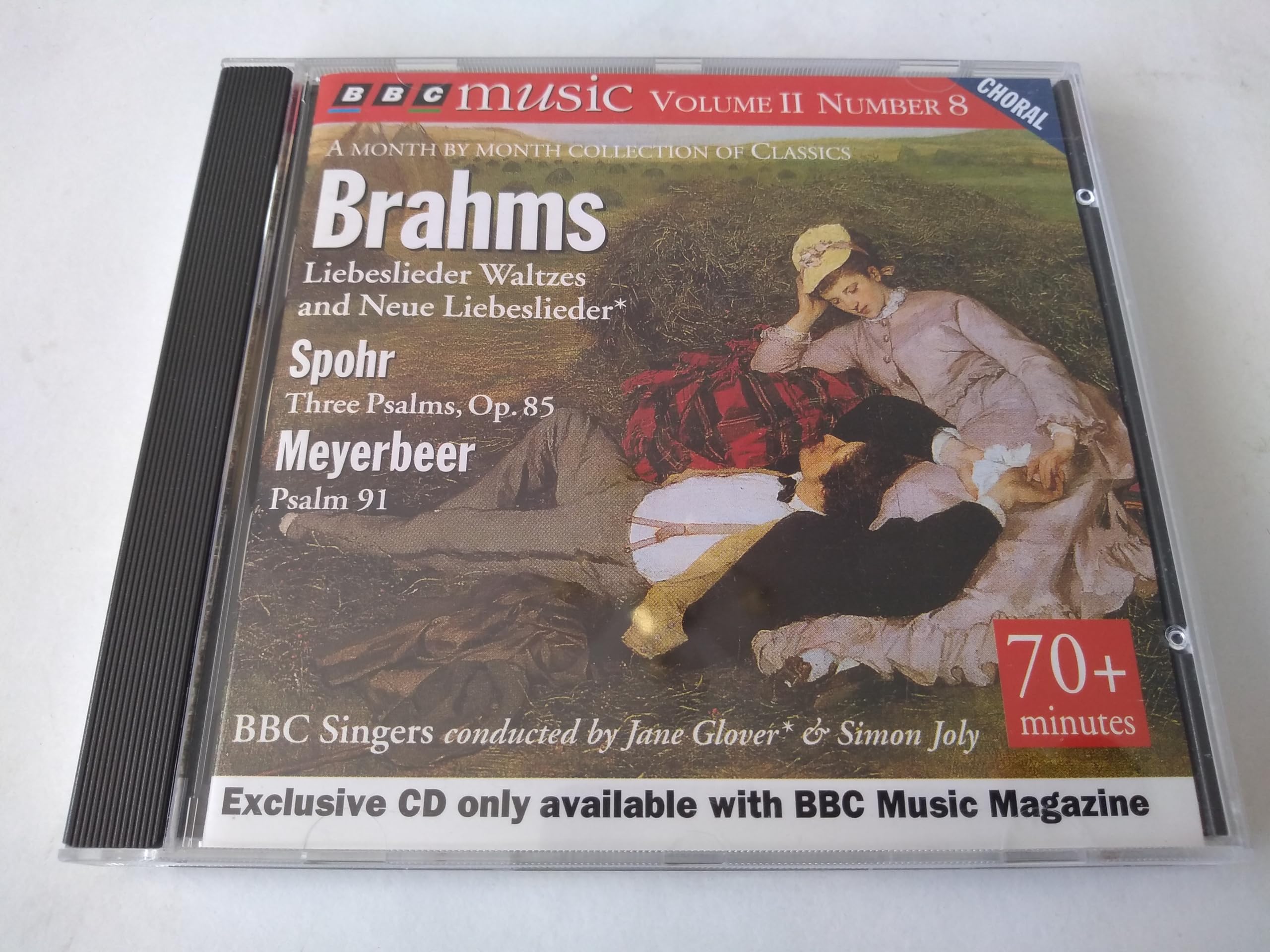 Brahms, Spohr & Meyerbeer - Liebeslieder Waltzes And Neue Liebeslieder / Three Psalms, Op. 85 / Psalm 91 (1994) CD album