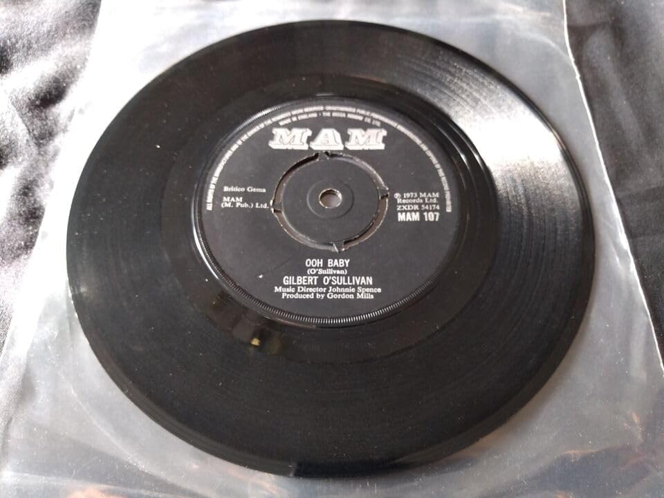 Gilbert O'Sullivan - Ooh Baby (MAM 1973) 7" vinyl single VG/-
