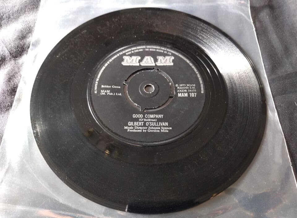 Gilbert O'Sullivan - Ooh Baby (MAM 1973) 7" vinyl single VG/-