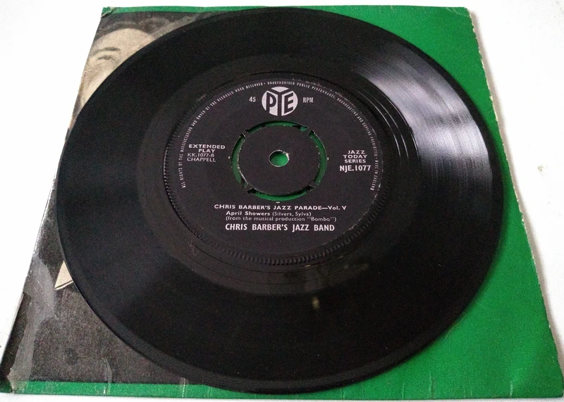 Chris Barber - Chris Barber Jazz Parade Volume Five (Pye 1959) 7" vinyl EP VG/VG