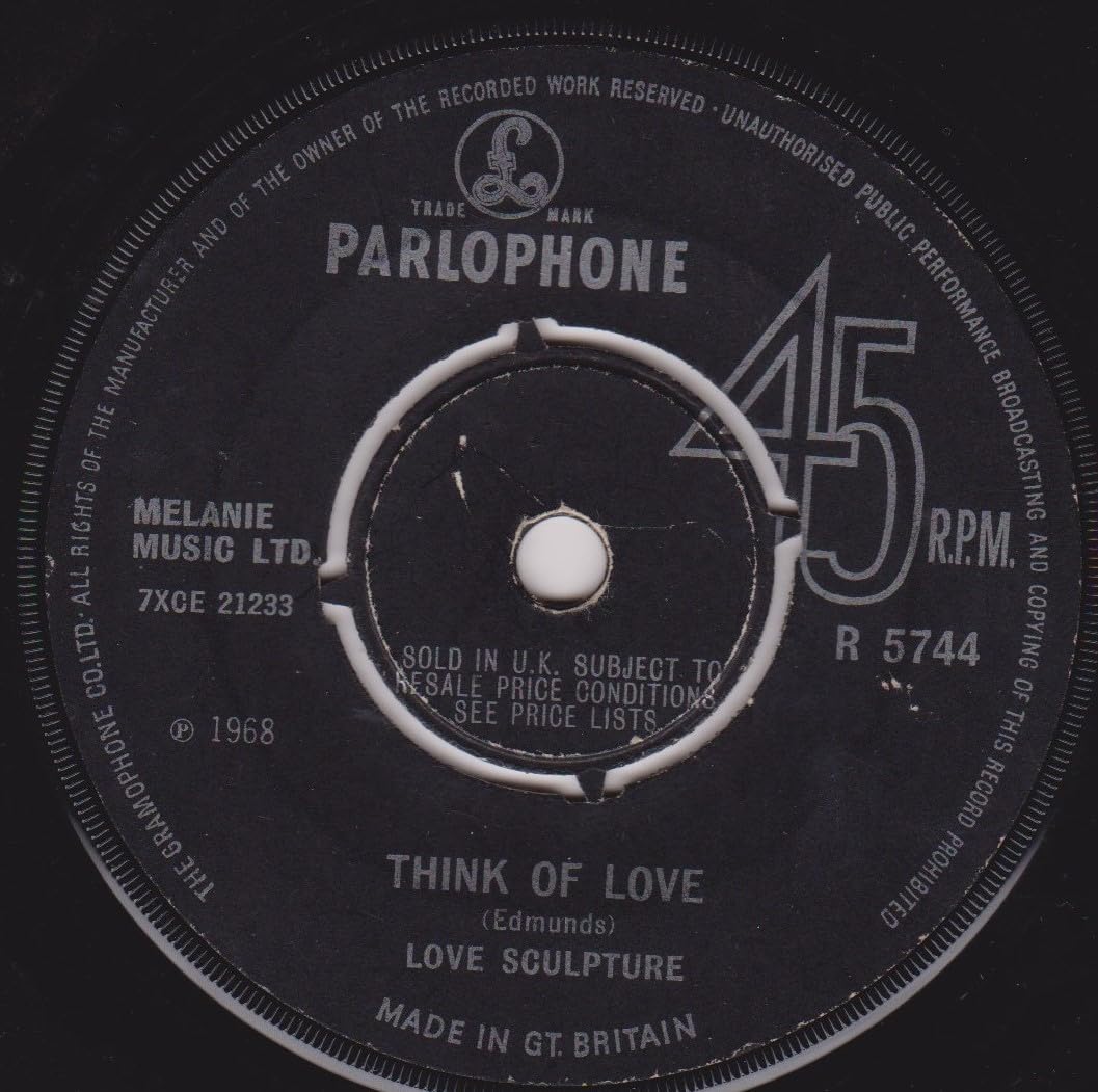 Love Sculpture ‎– Sabre Dance (Parlophone 1968) 7" vinyl single VG/-
