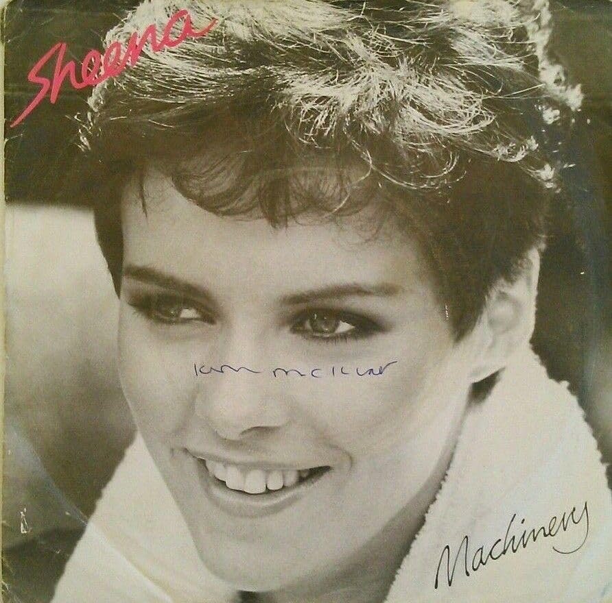 Sheena Easton – Machinery (EMI 1982) 7" vinyl single VG/G+ jukebox centre