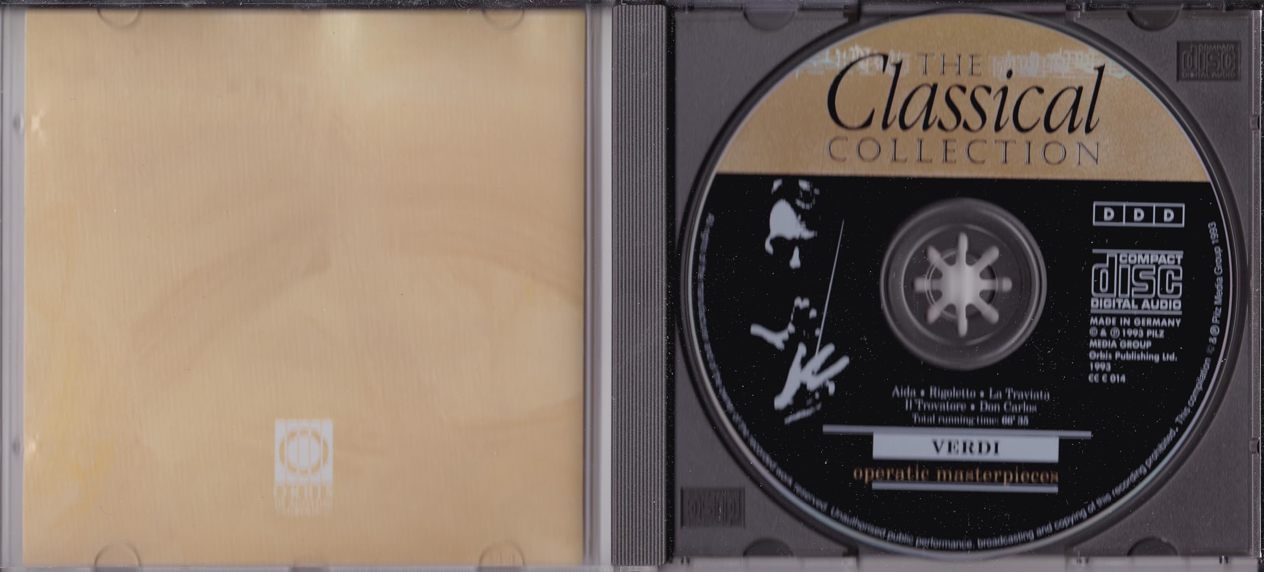 Verdi - Operatic Masterpieces (1993) CD album