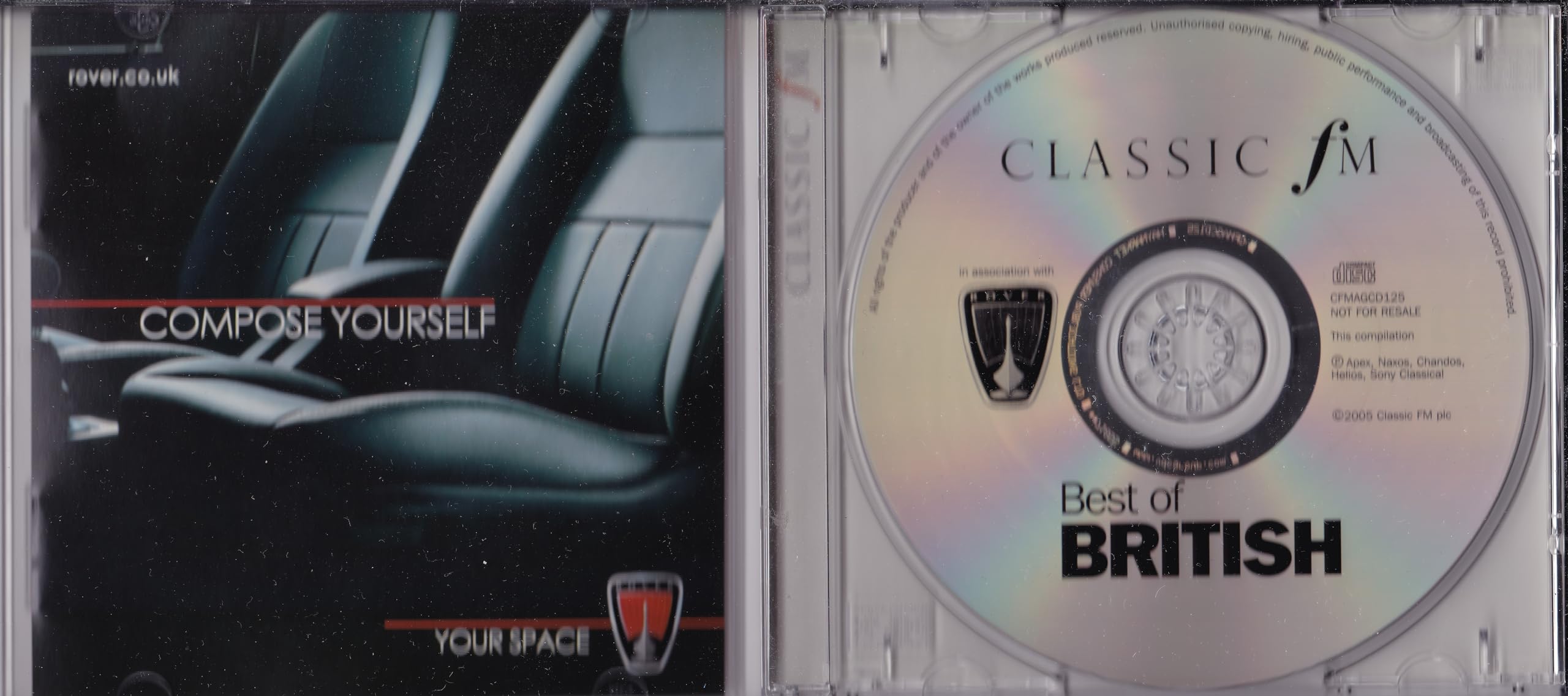 Various - Classic FM: Best of British (2005) CD album