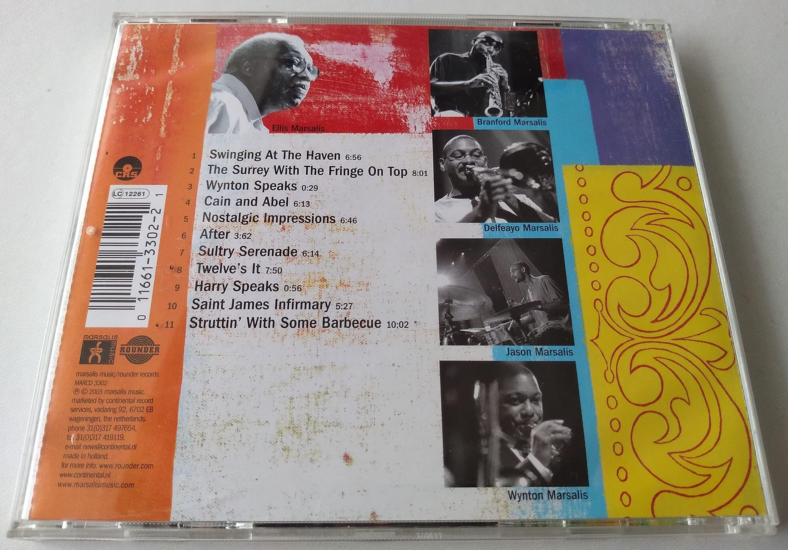 The Marsalis Family - A Jazz Celebration (2003) CD album