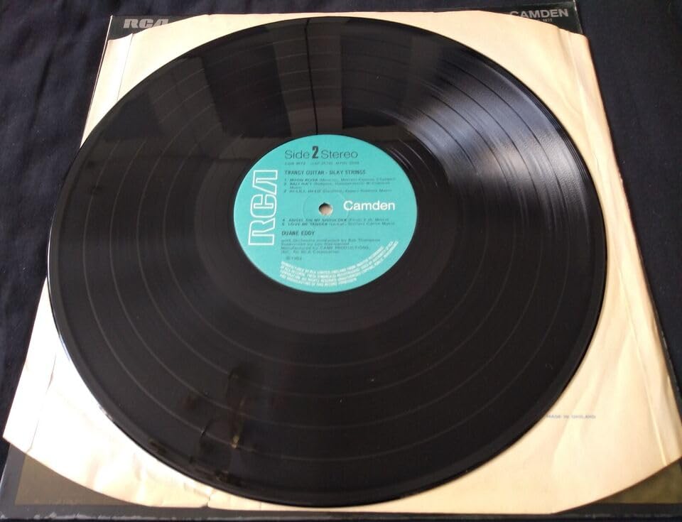 Duane Eddy - Twangy Guitar Silky Strings (RCA 1970) 12" vinyl LP VG/VG