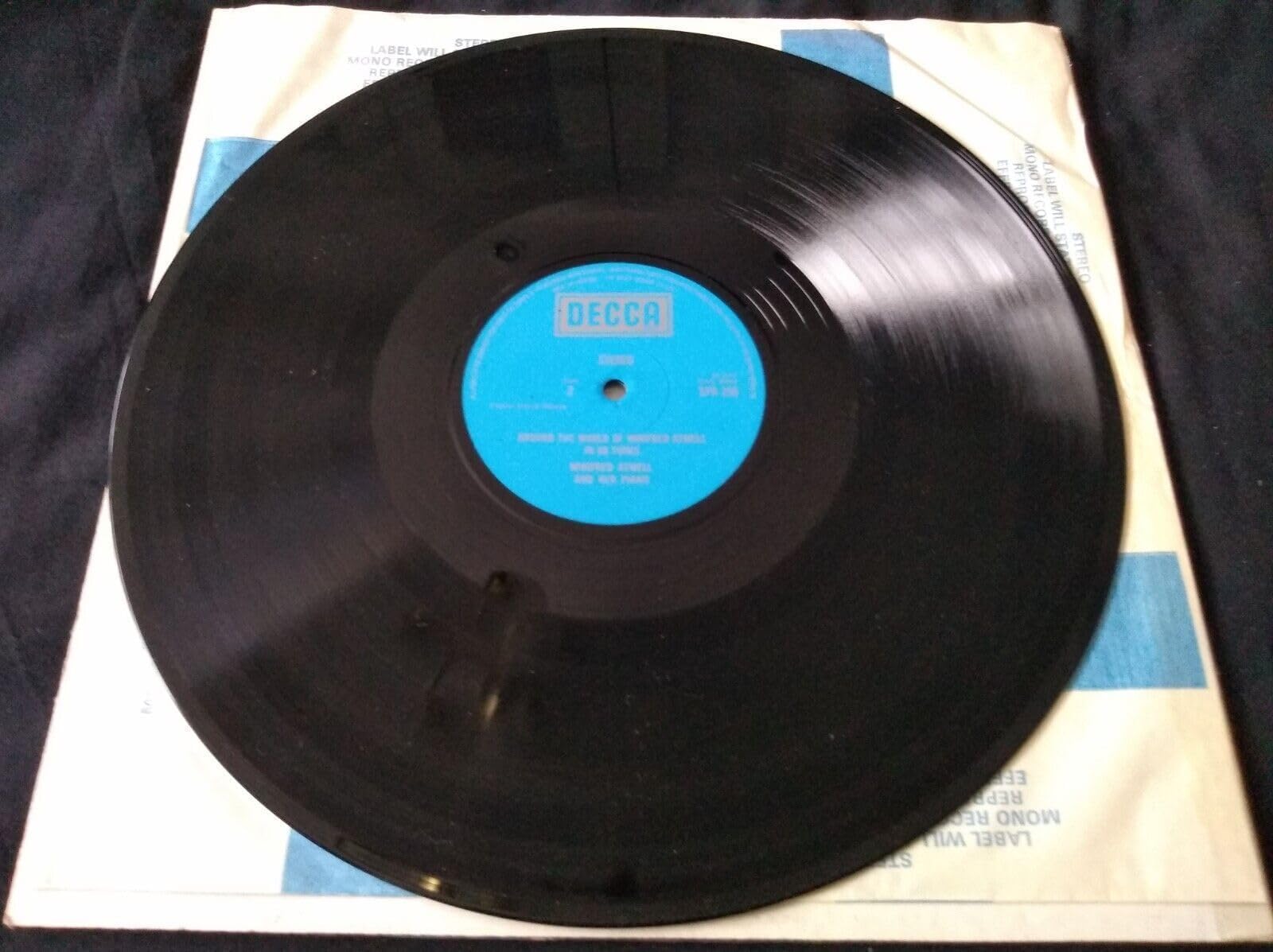 Around The World Of Winifred Atwell In 80 Tunes (Decca ) 12" vinyl LP VG/VG