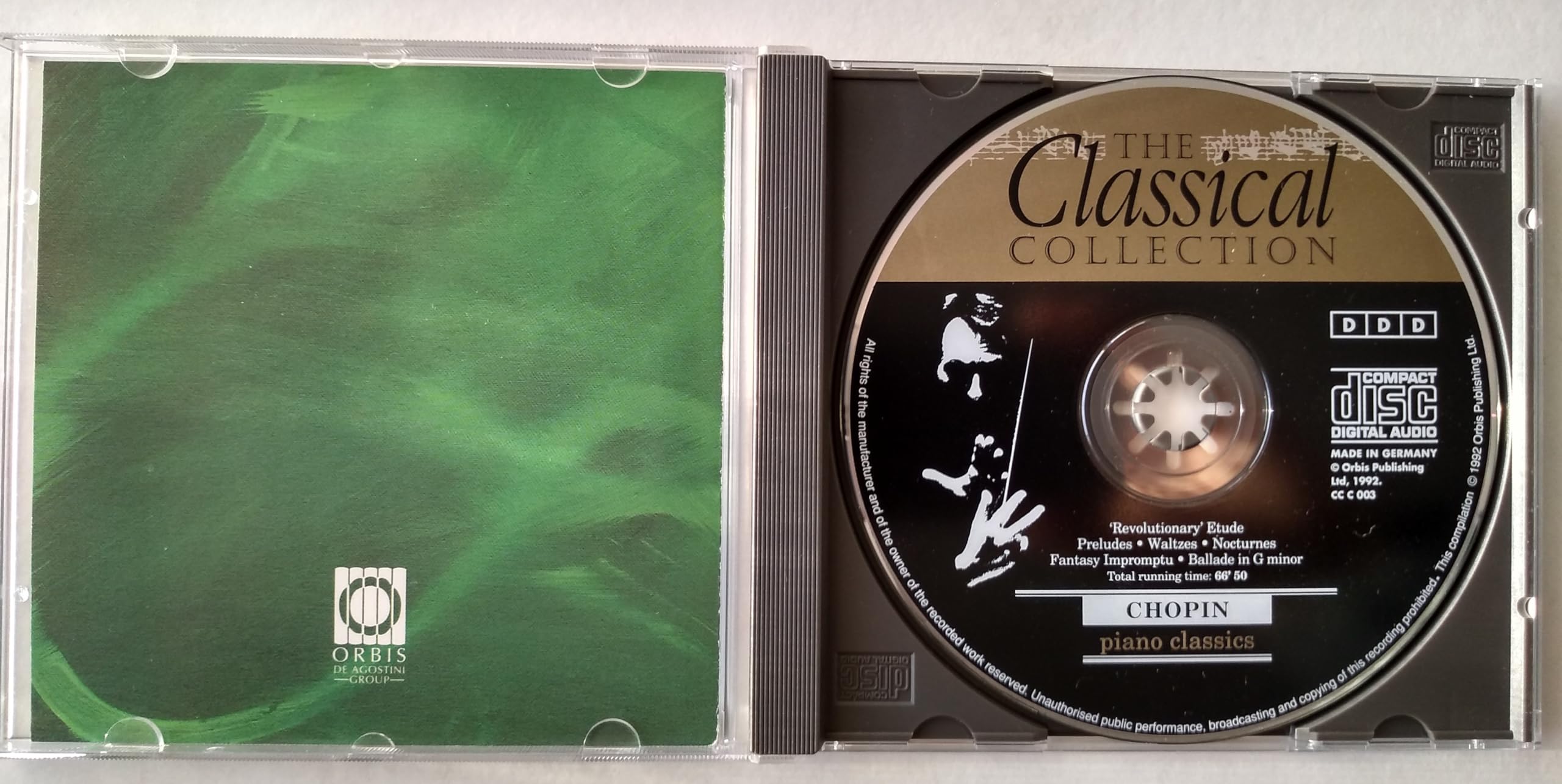 Chopin - Piano Classics (1992) CD album