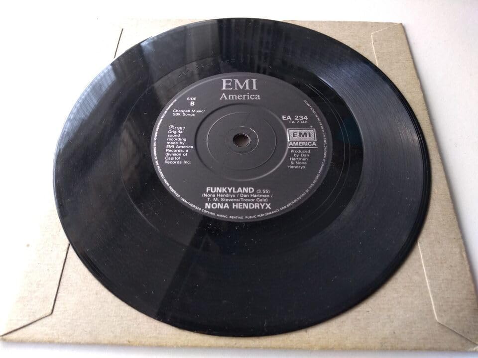 Nona Hendryx – Why Should I Cry? (EMI 1987) 7" vinyl single VG/-