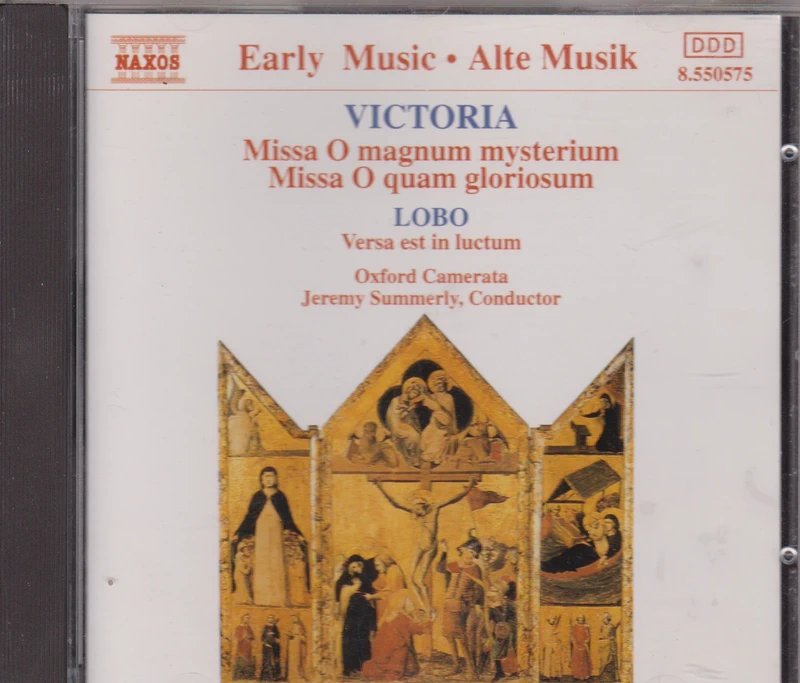 Victoria, Lobo, Oxford Camerata, Jeremy Summerly – Masses (1992) CD album