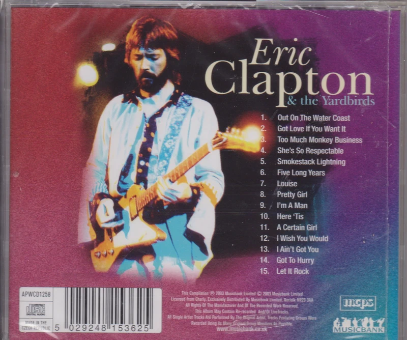 Eric Clapton, The Yardbirds- Eric Clapton & The Yardbirds (2003) CD album