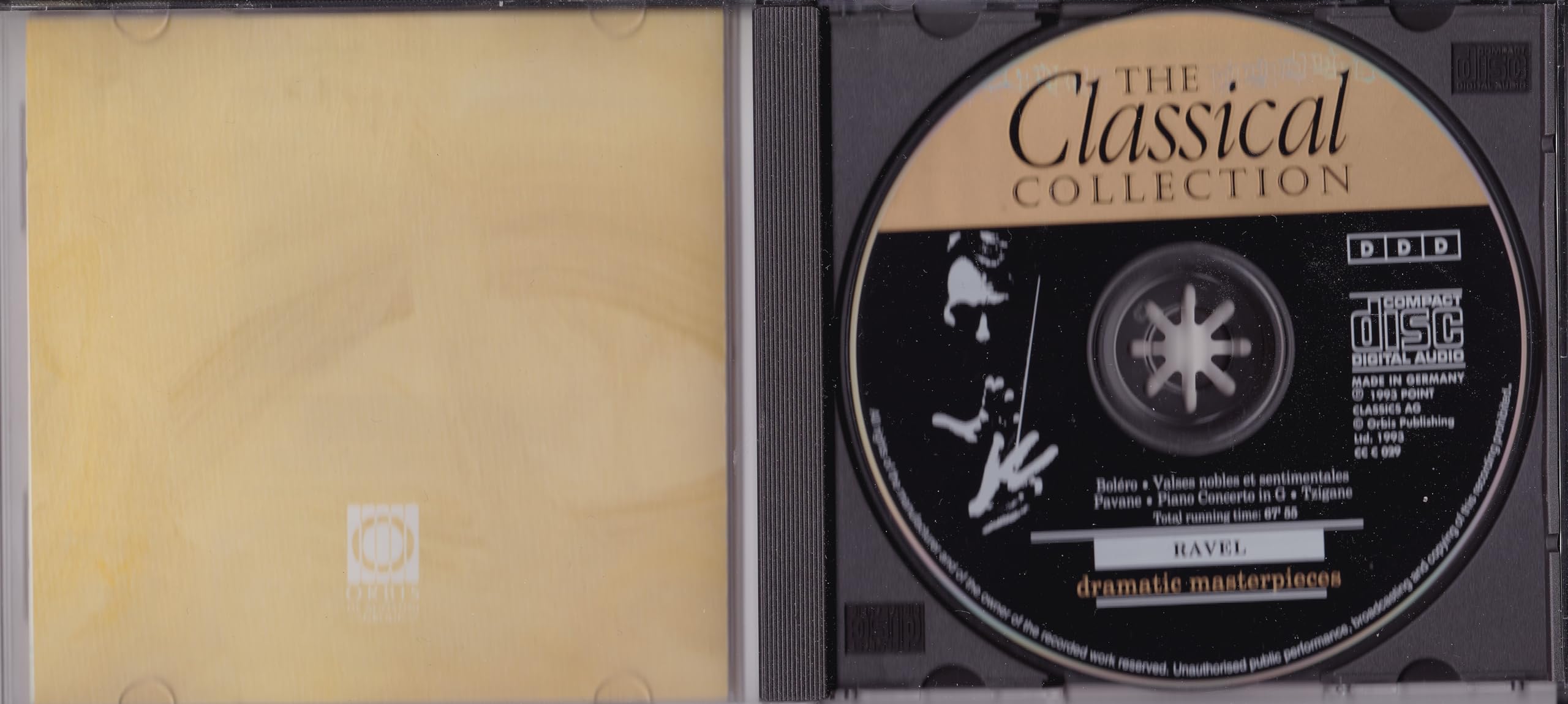 Ravel - Dramatic Masterpieces (1993) CD album