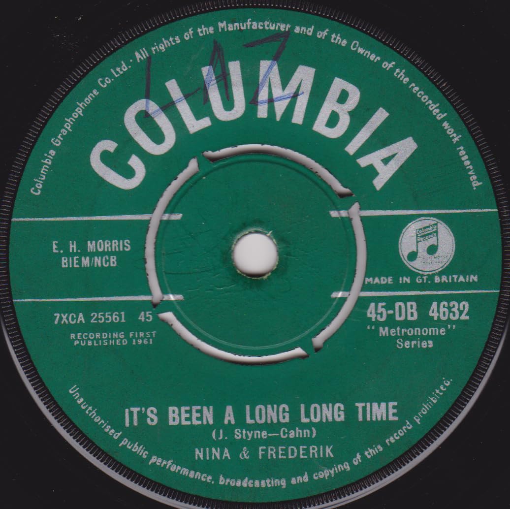 Nina & Frederik – Sucu - Sucu (Columbia 1961) 7" vinyl single VG/-