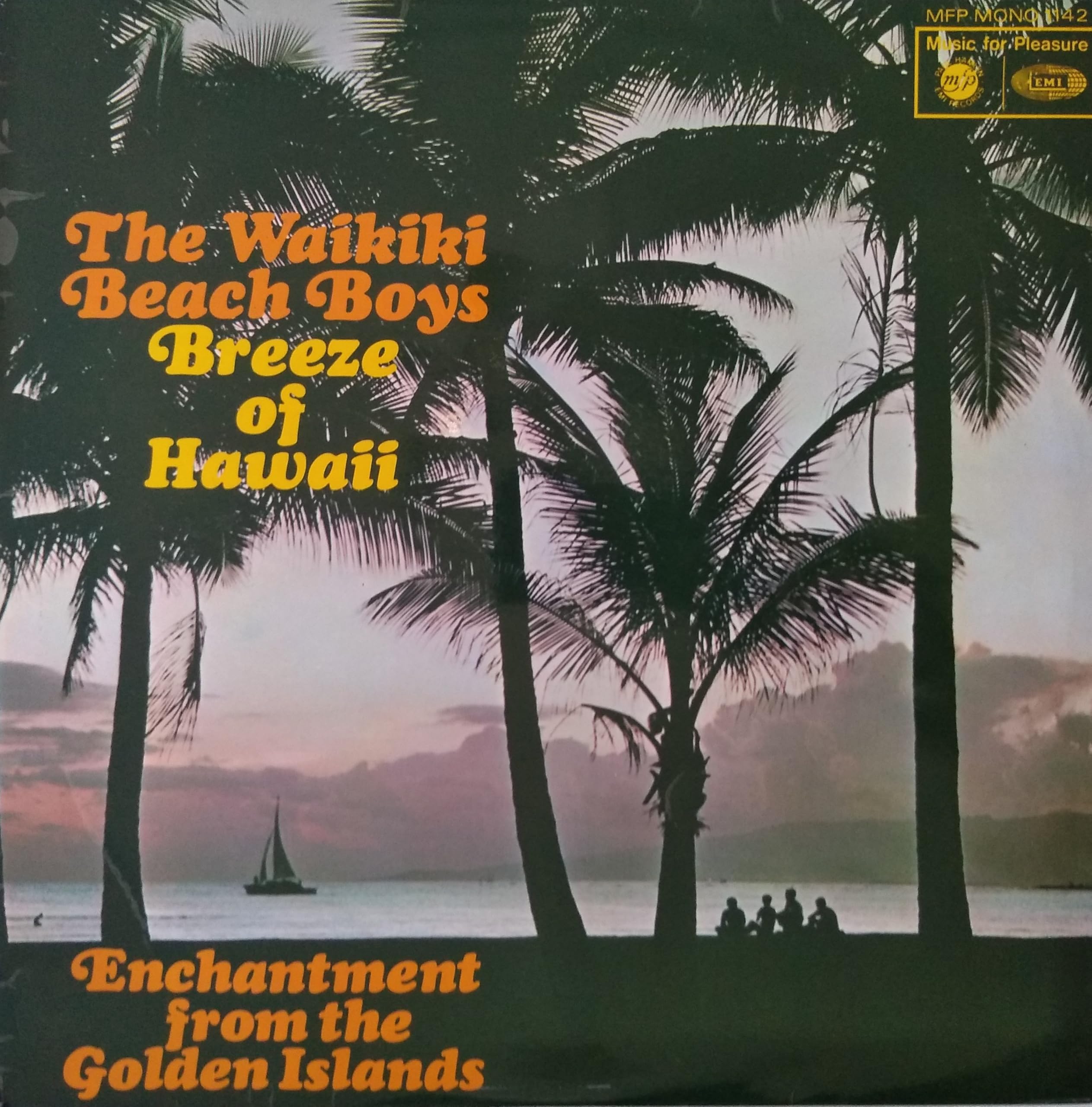 The Waikiki Beach Boys – Breeze Of Hawaii (EMI) 12" vinyl LP VG/VG