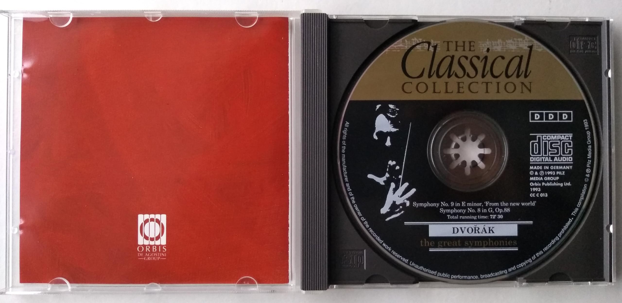 Dvořák - The Great Symphonies (1993) CD album