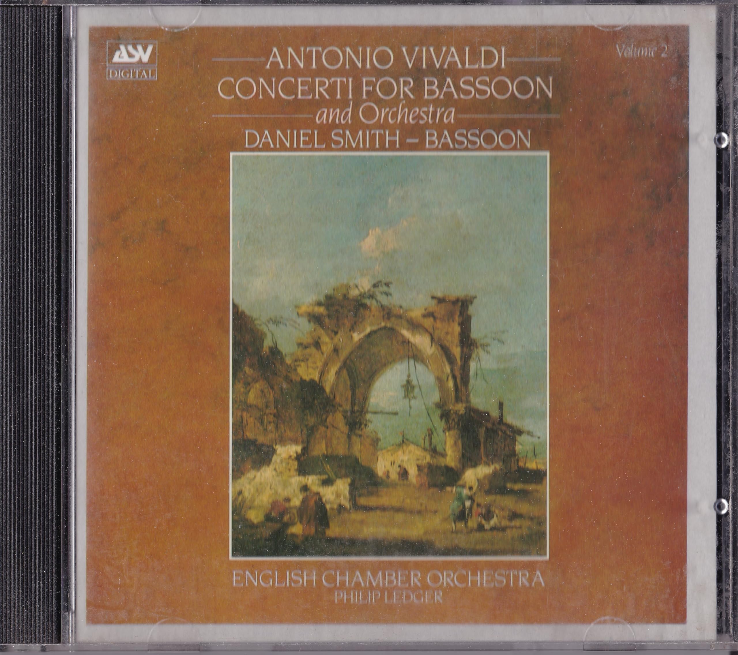 Antonio Vivaldi - Concerti for Bassoon and Orchestra (Volume 2) (1987) CD album