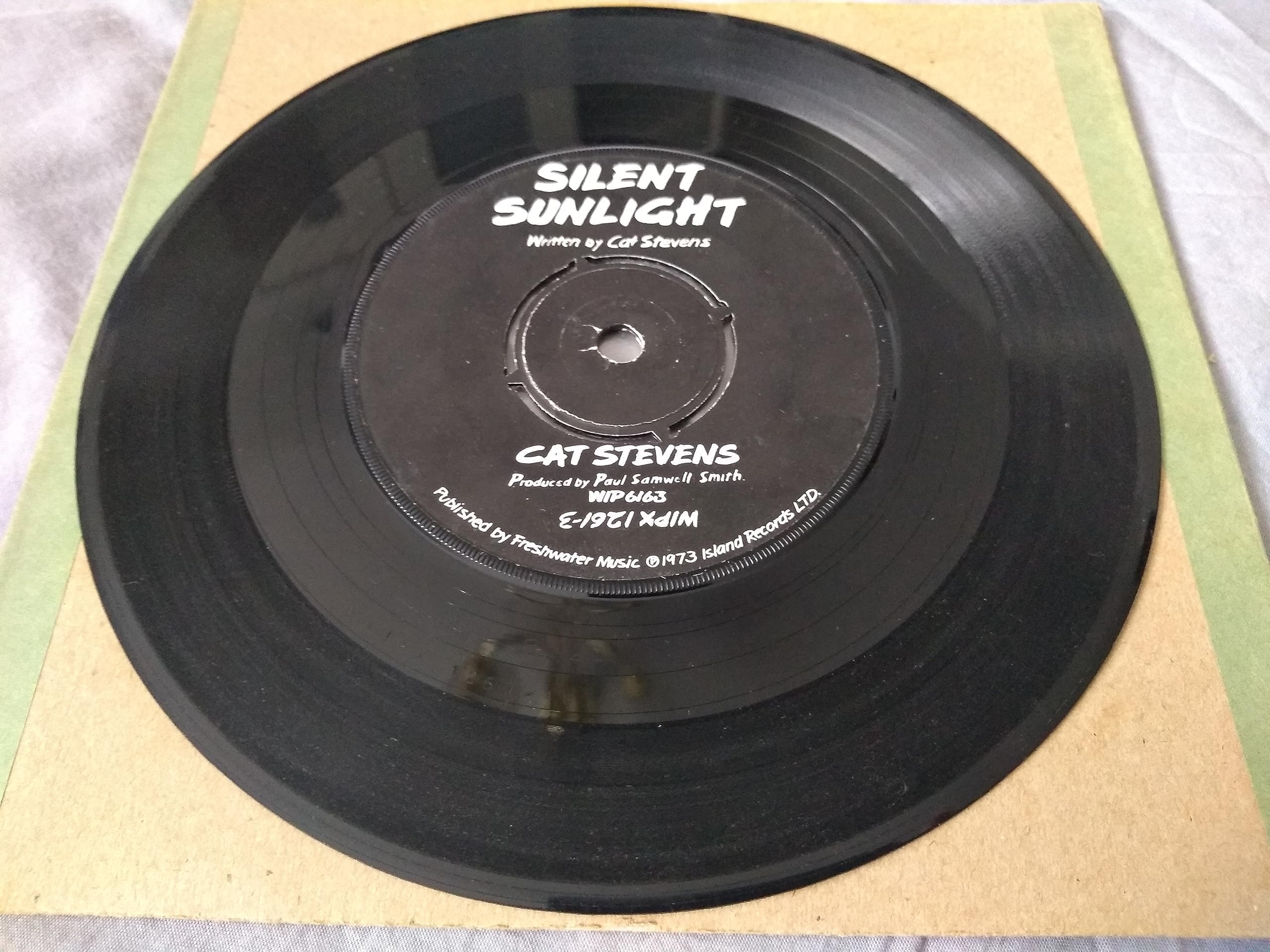 Cat Stevens – The Hurt (Island 1973) 7" vinyl single VG/-