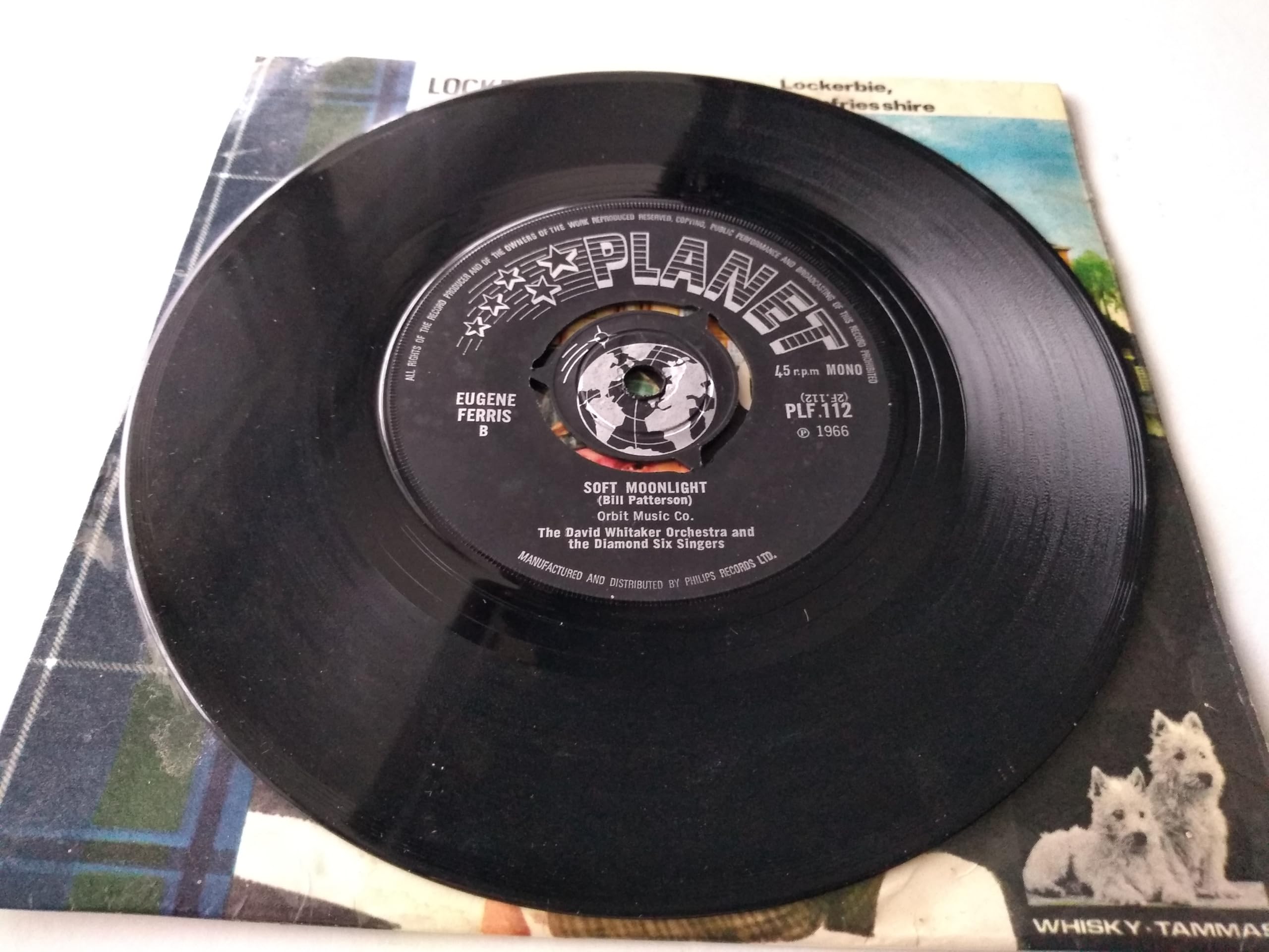 Eugene B. Ferris ‎– There Was A Smile In Your Eyes (Planet 1966) 7" vinyl single VG/VG