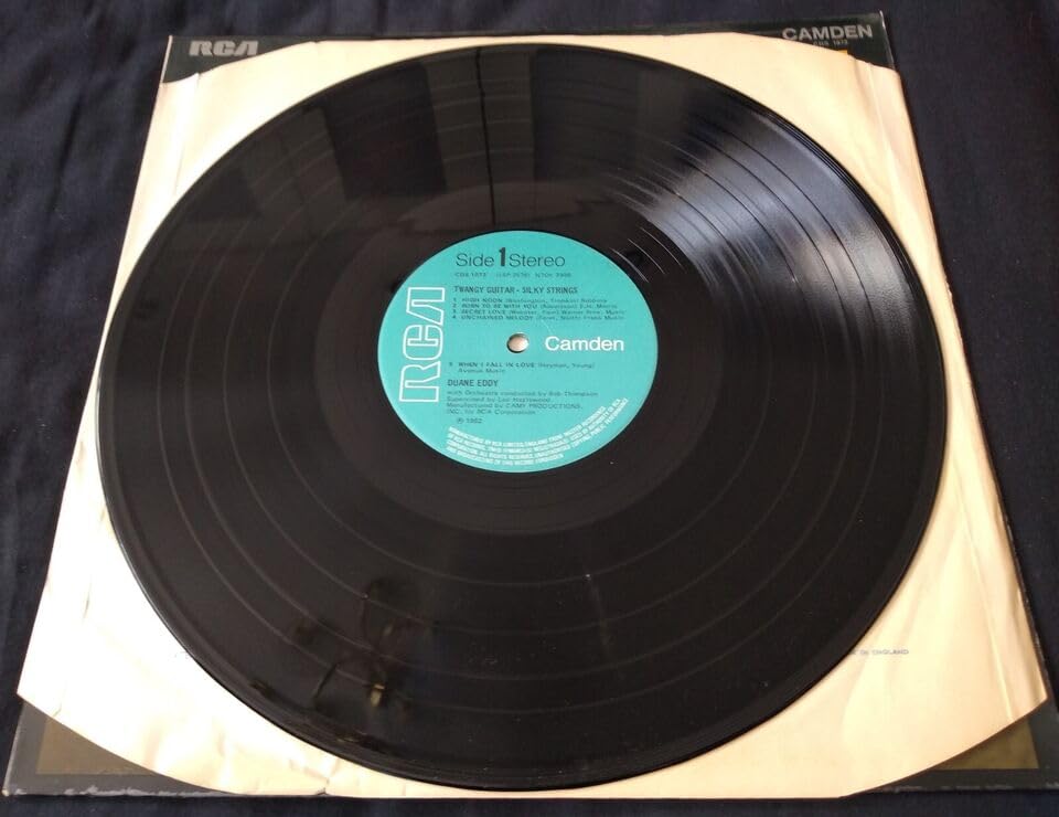 Duane Eddy - Twangy Guitar Silky Strings (RCA 1970) 12" vinyl LP VG/VG