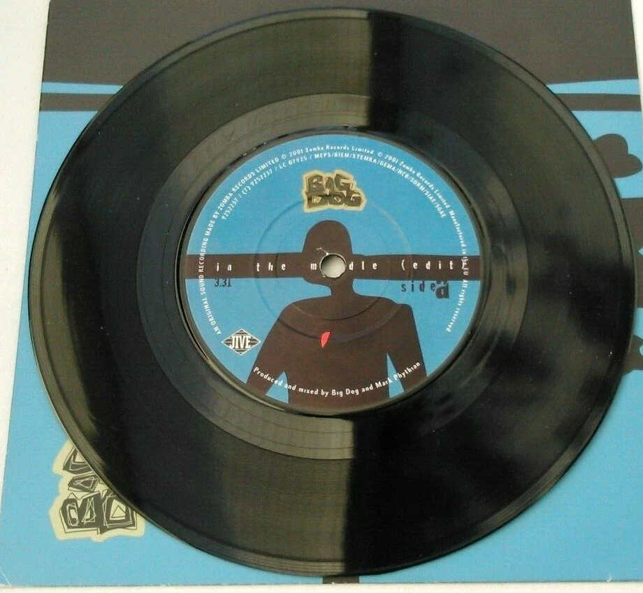 Big Dog – In The Middle (Jive, 2001) 7" vinyl single VG/VG
