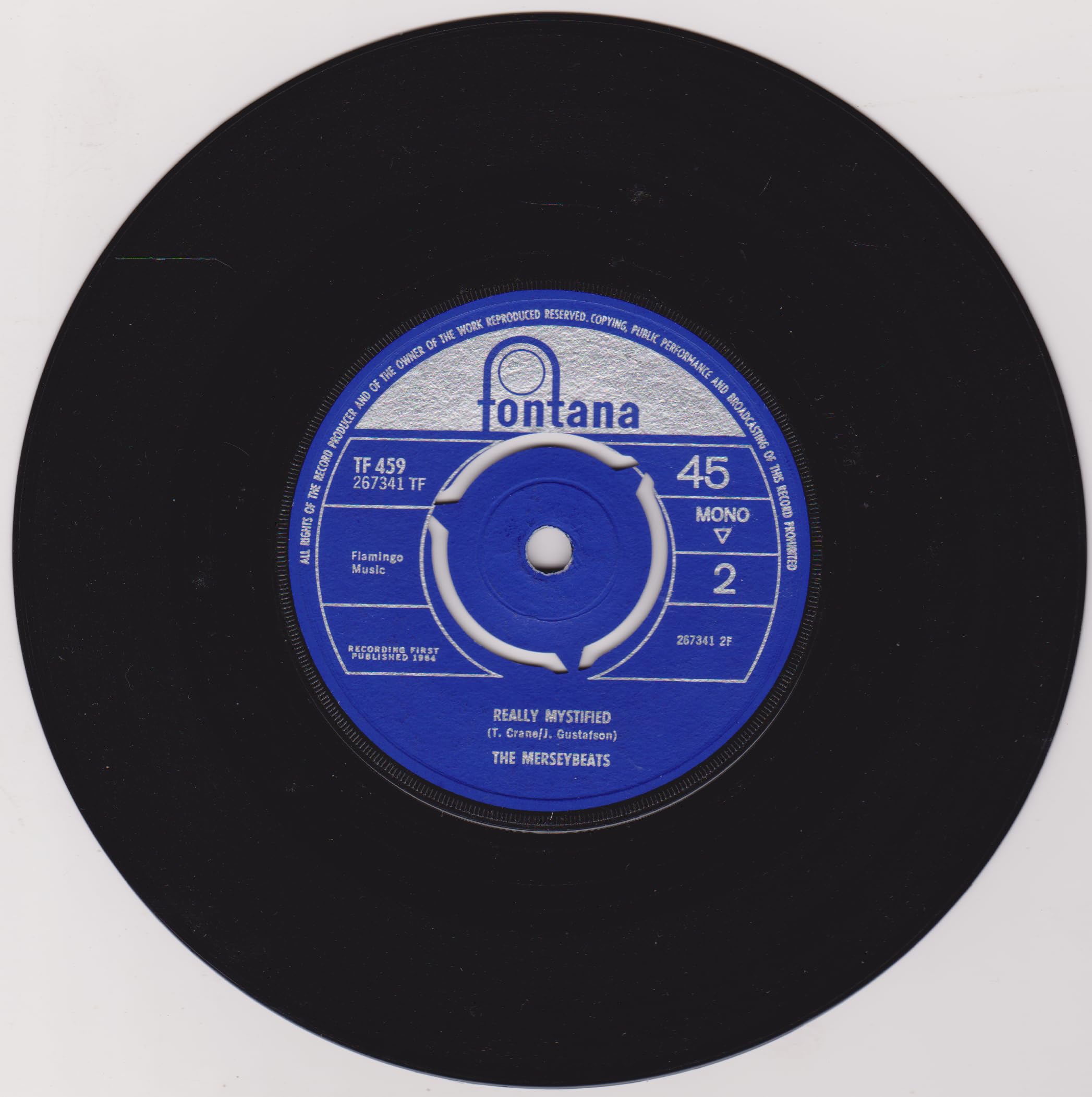 The Merseybeats – Don't Turn Around (Fotnana 1964) 7" vinyl single VG/-