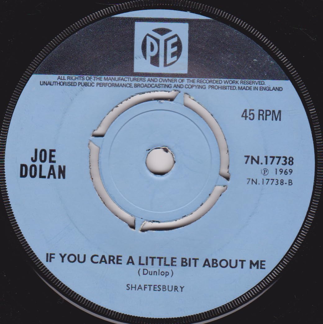 Joe Dolan – Make Me An Island (Pye 1969) 7" vinyl single VG/-